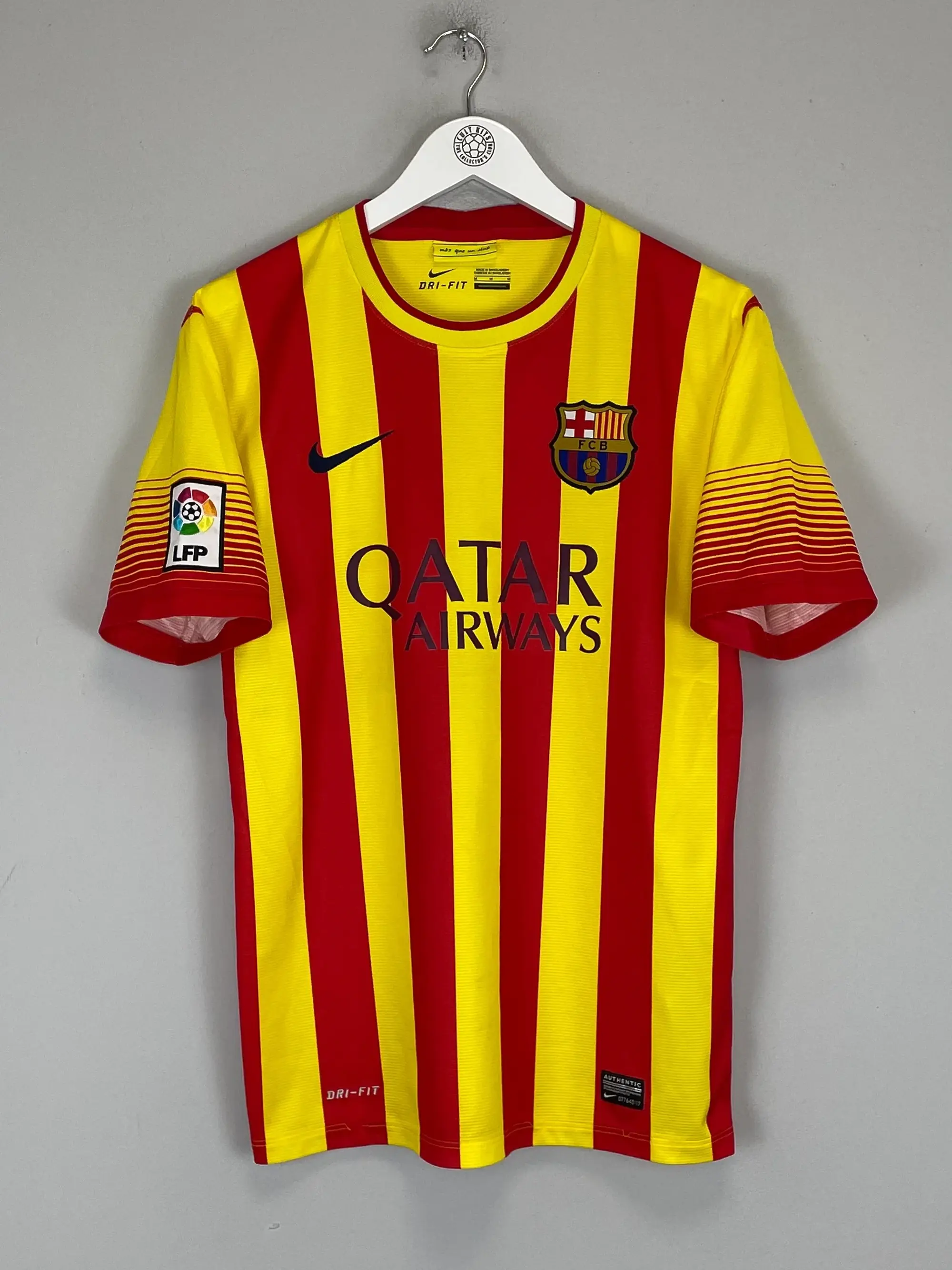 CULT KITS - 2013/14 BARCELONA MESSI #10 AWAY SHIRT (M) NIKE