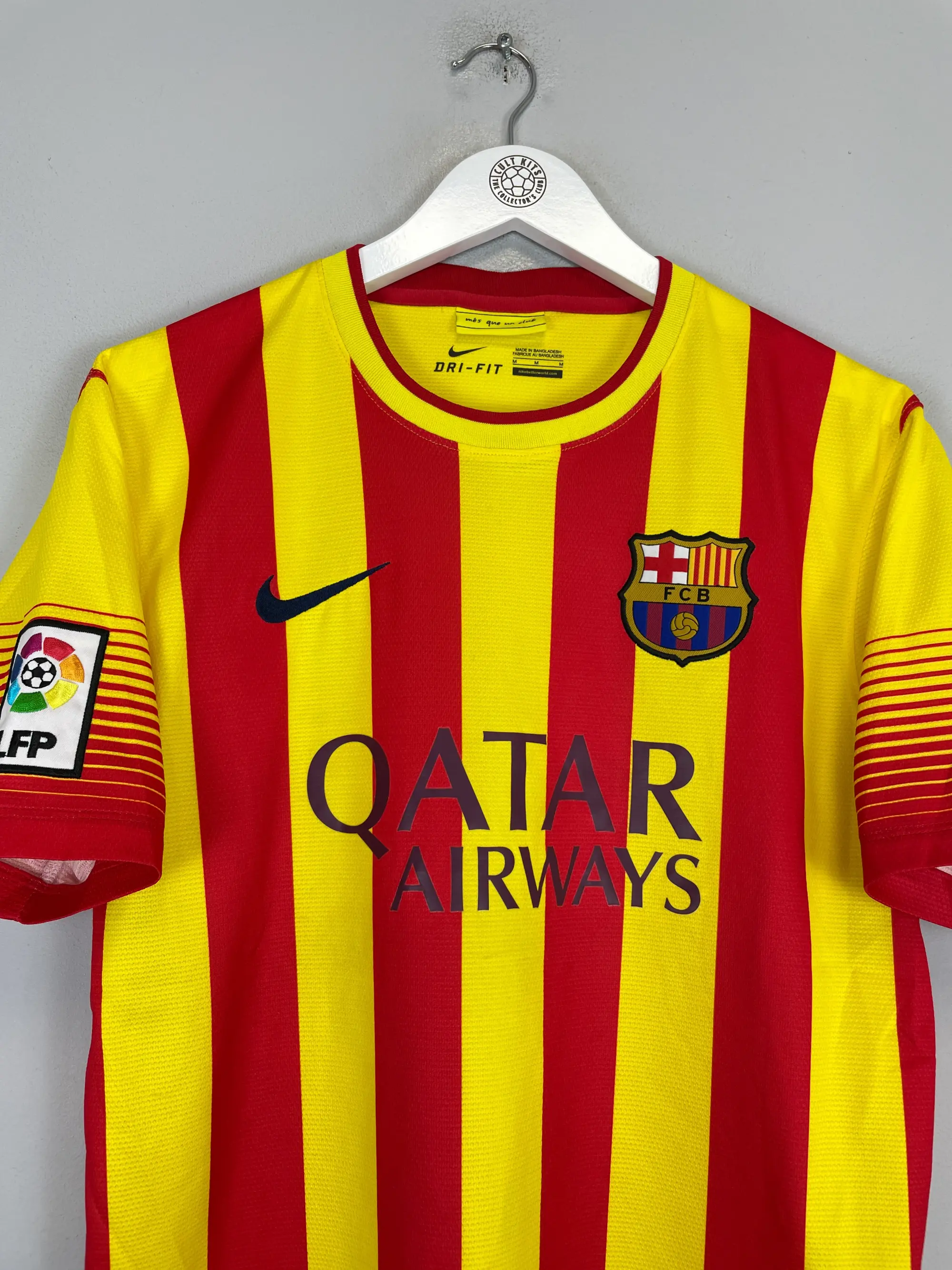 CULT KITS - 2013/14 BARCELONA MESSI #10 AWAY SHIRT (M) NIKE