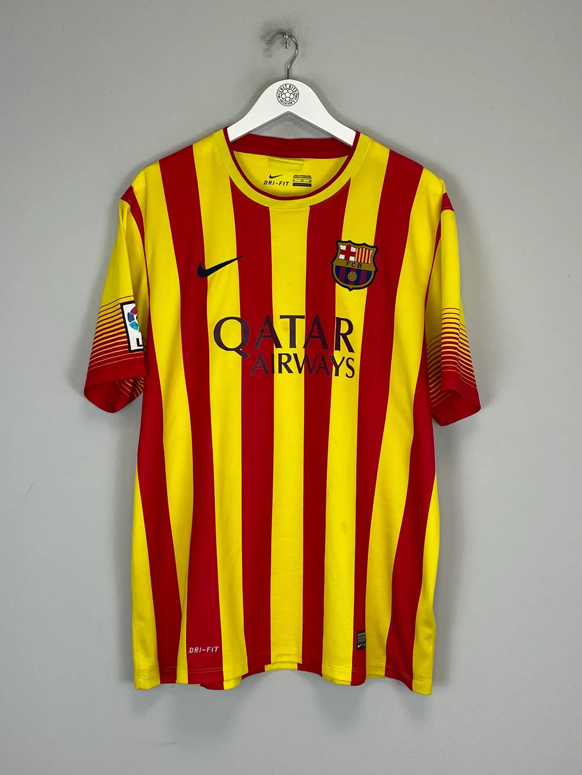 CULT KITS - 2013/15 BARCELONA MESSI #10 AWAY SHIRT (XL) NIKE