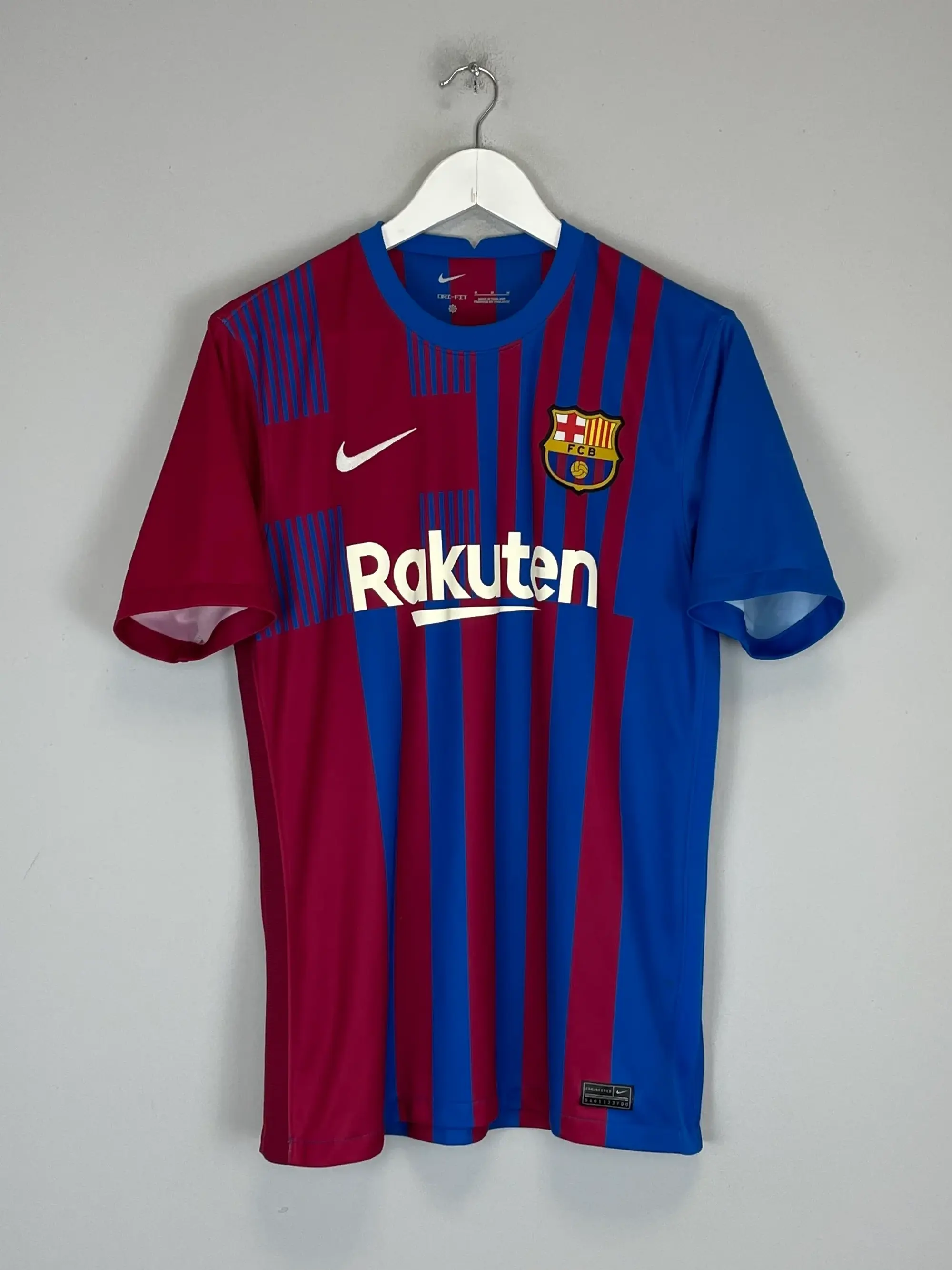 CULT KITS - 2021/22 BARCELONA HOME SHIRT (M) NIKE