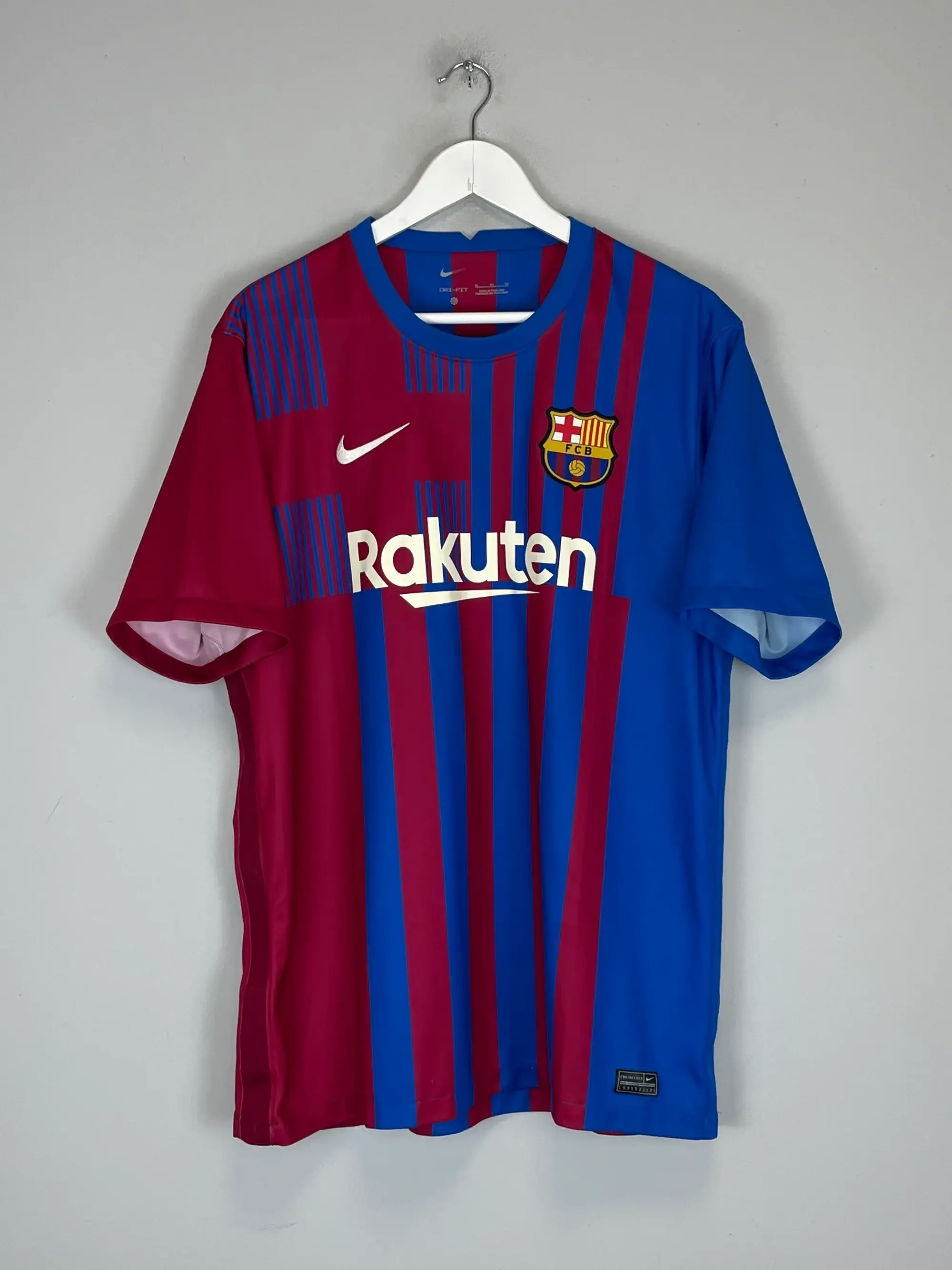 CULT KITS - 2021/22 BARCELONA HOME SHIRT (M) NIKE