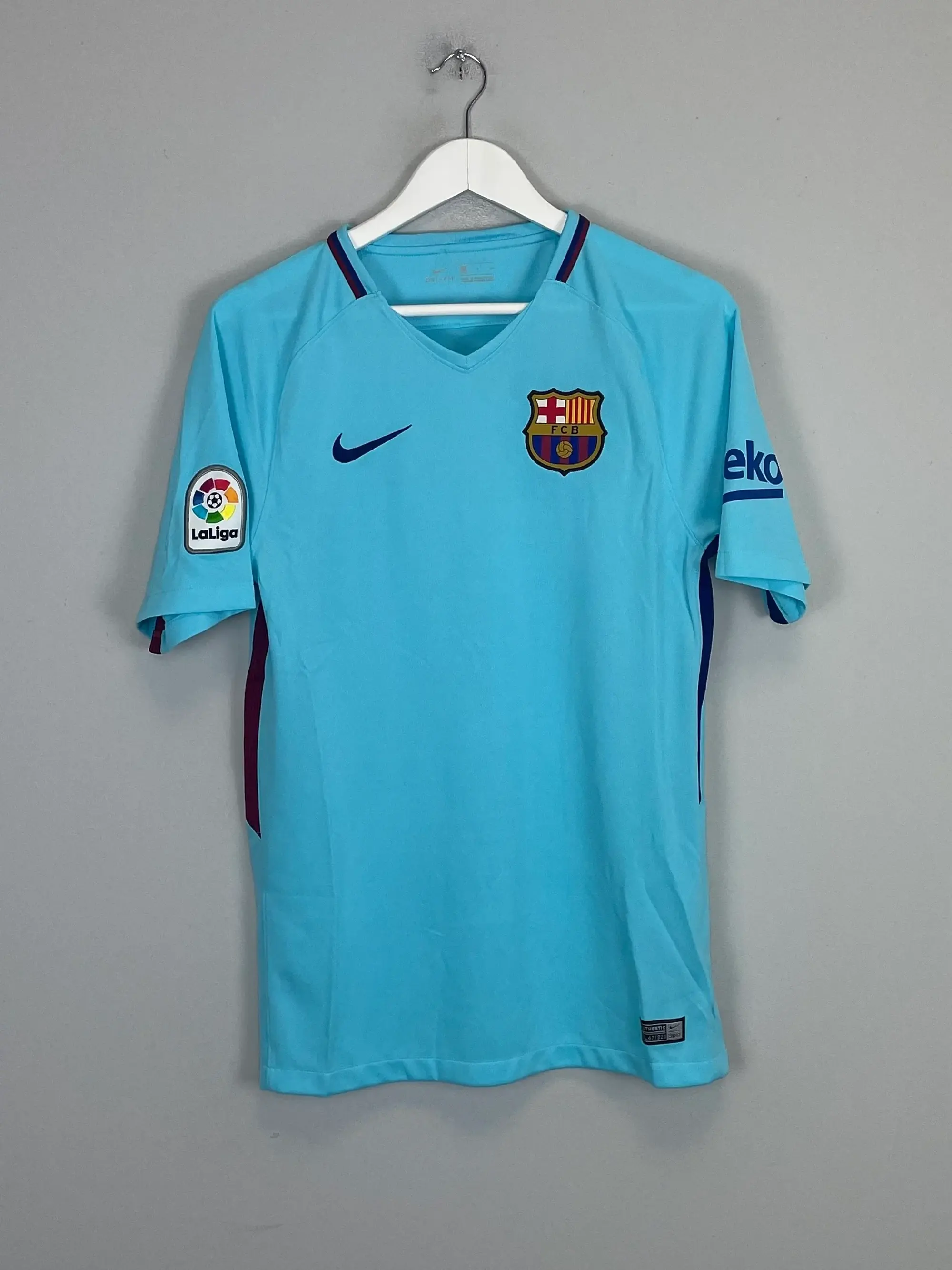 CULT KITS - 2017/18 BARCELONA MESSI #10 AWAY SHIRT (S) NIKE