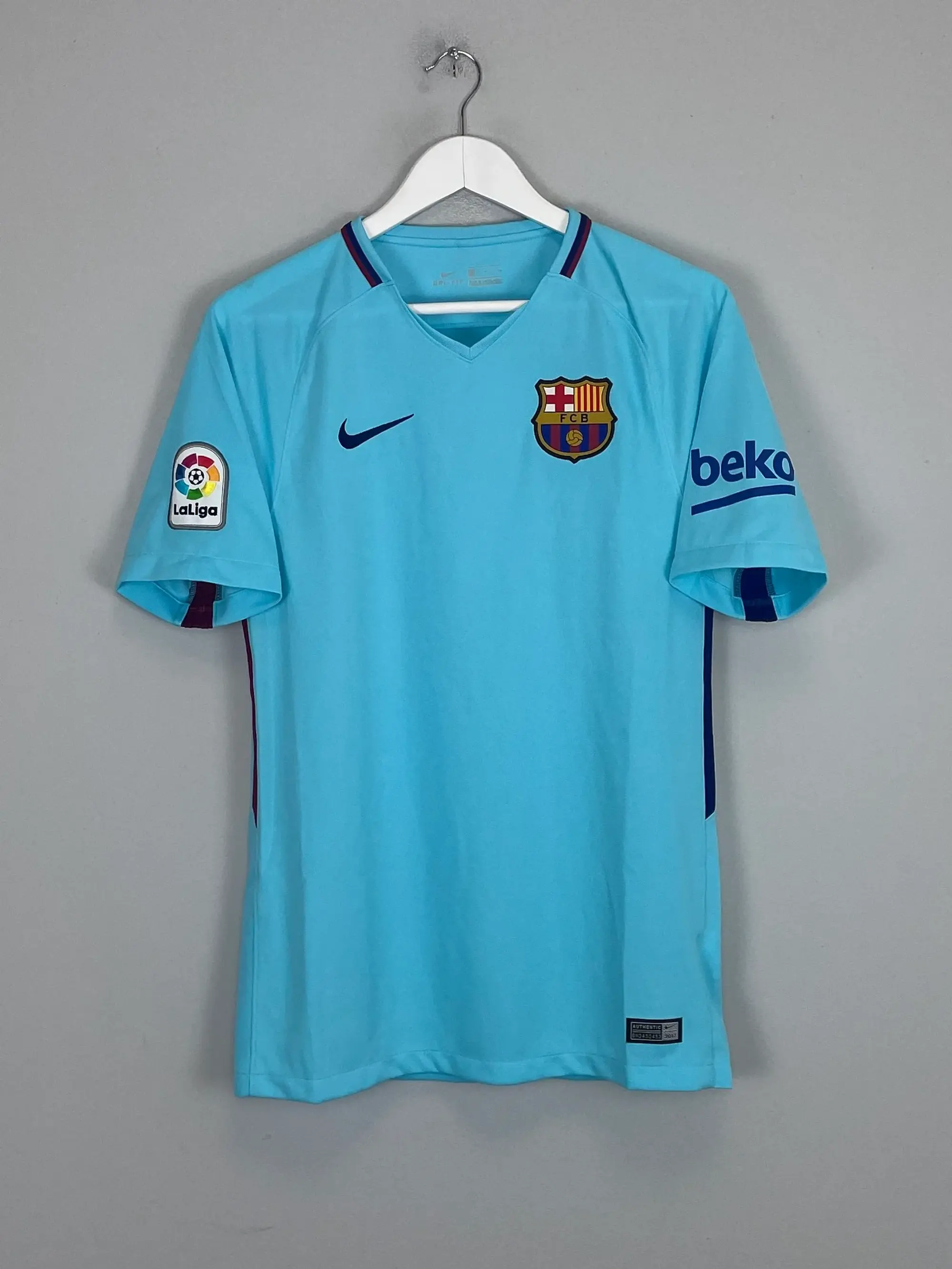 CULT KITS - 2017/18 BARCELONA MESSI #10 AWAY SHIRT (S) NIKE