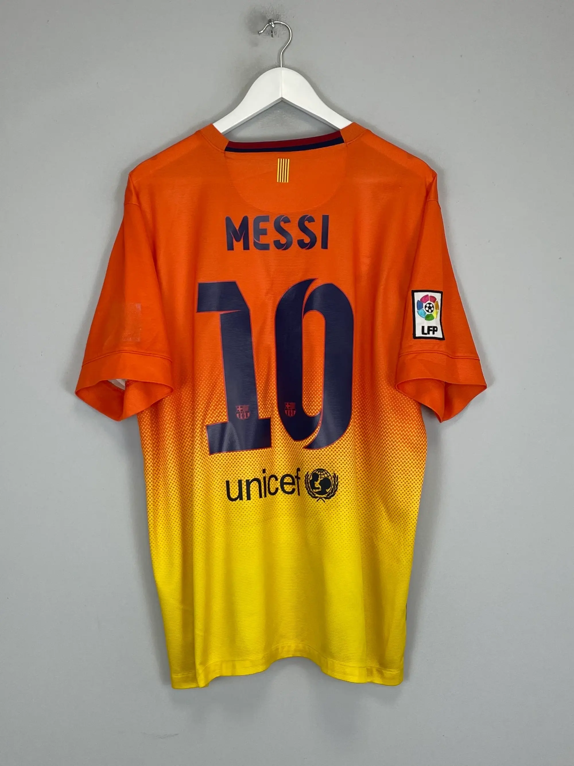 CULT KITS - 2012/13 BARCELONA MESSI #10 AWAY SHIRT (XL) NIKE
