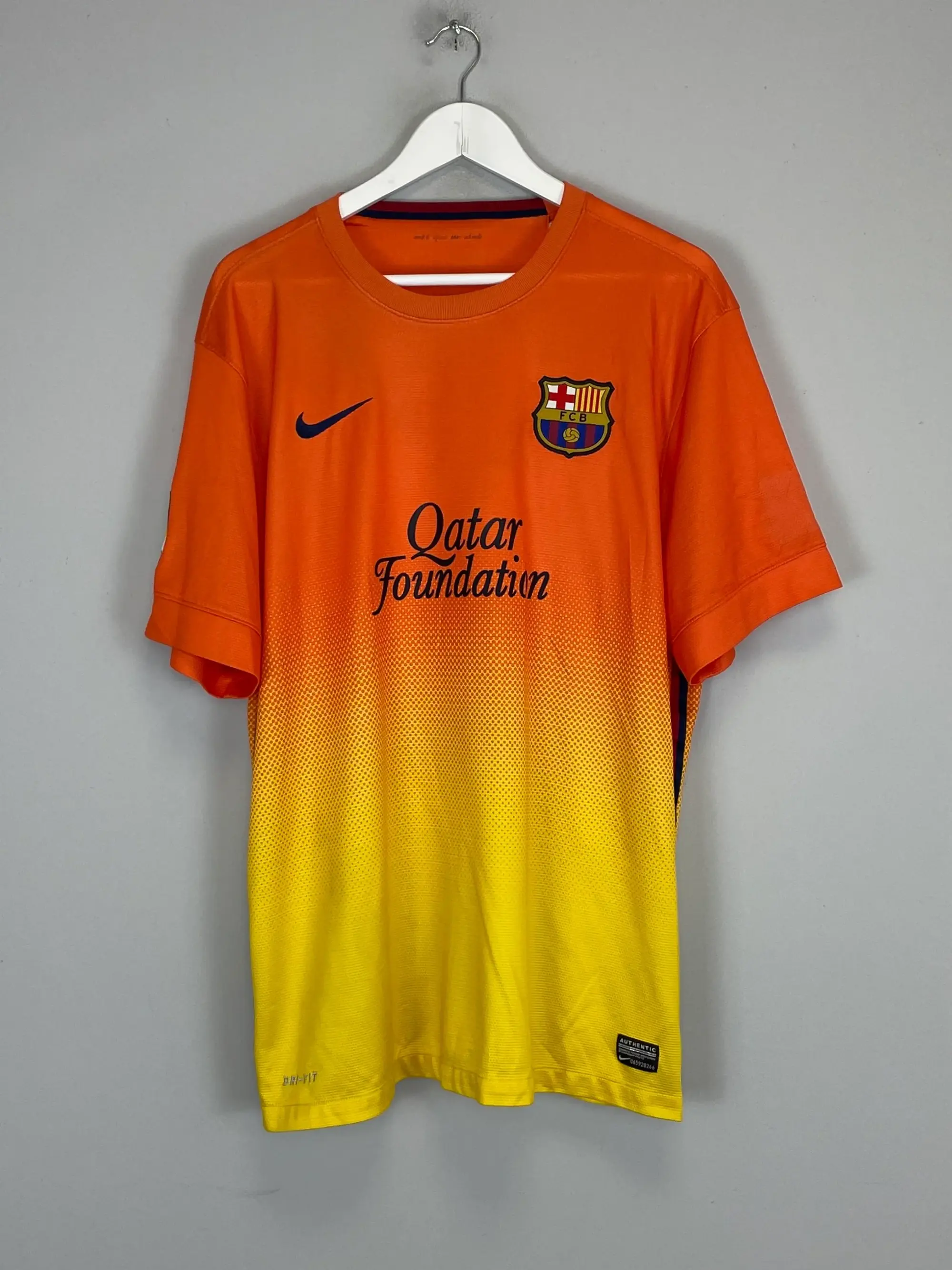 CULT KITS - 2012/13 BARCELONA MESSI #10 AWAY SHIRT (XL) NIKE