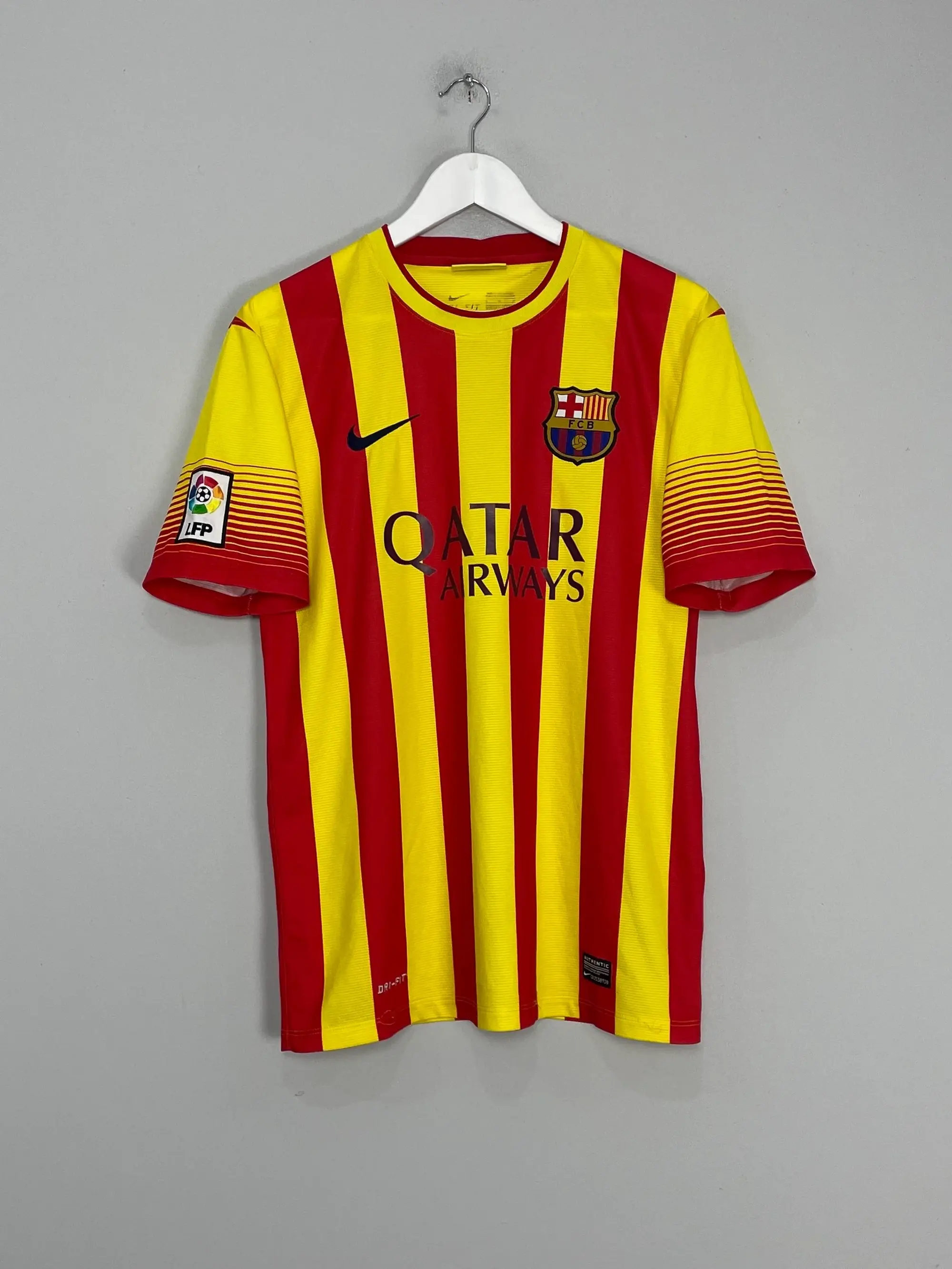CULT KITS - 2013/14 BARCELONA MESSI #10 AWAY SHIRT (M) NIKE