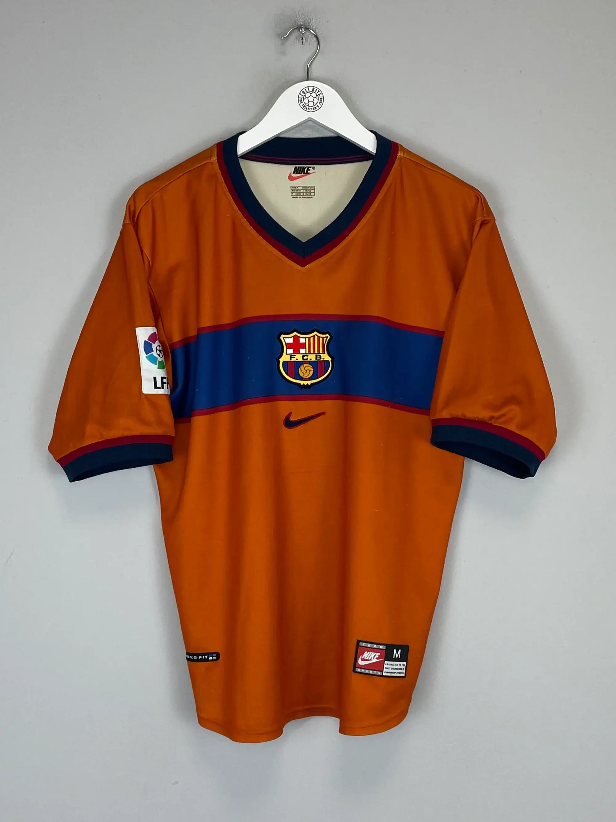 CULT KITS - 1998/00 BARCELONA THIRD SHIRT (M) NIKE