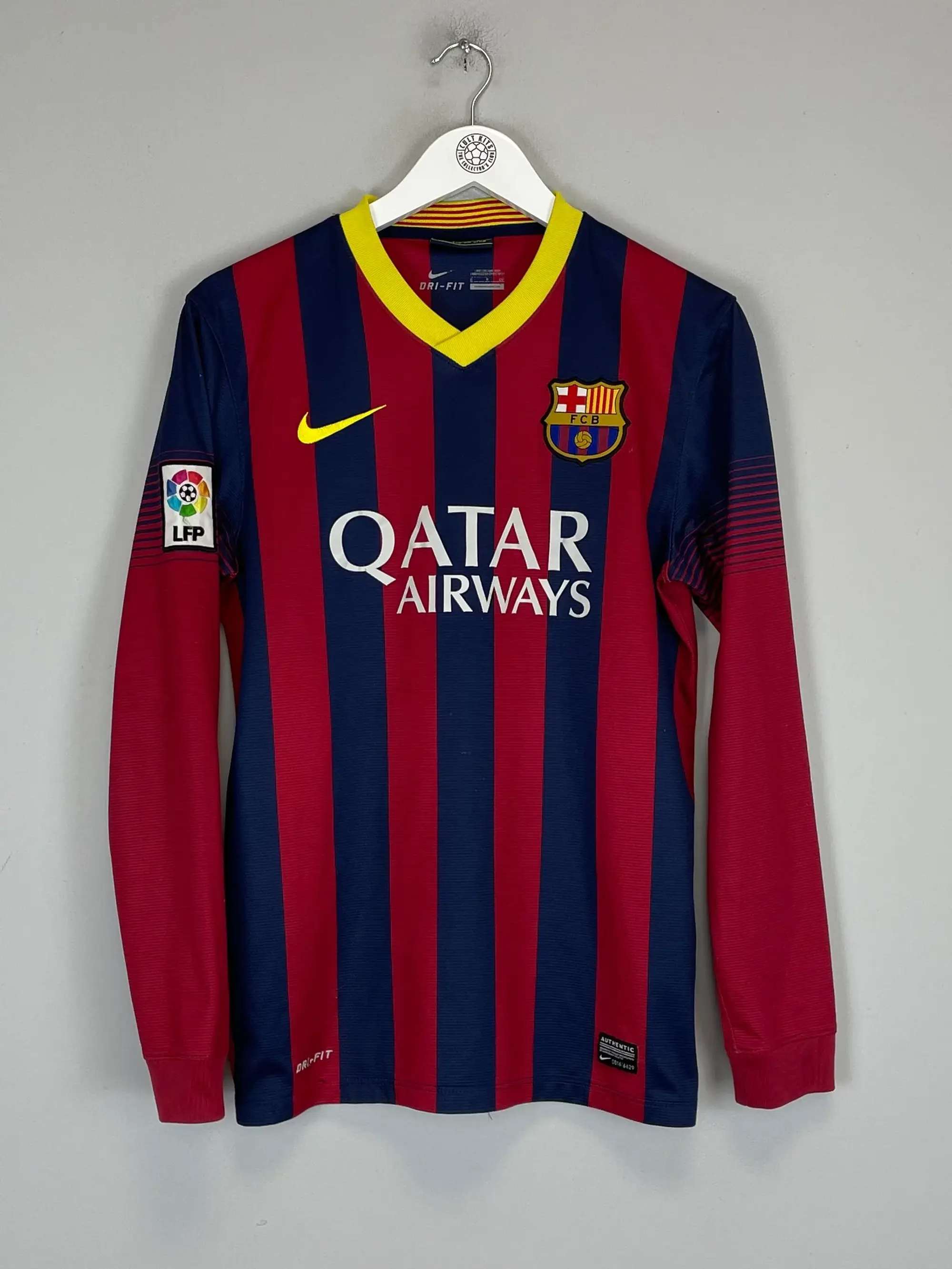 CULT KITS - 2013/14 BARCELONA L/S HOME SHIRT (M) NIKE