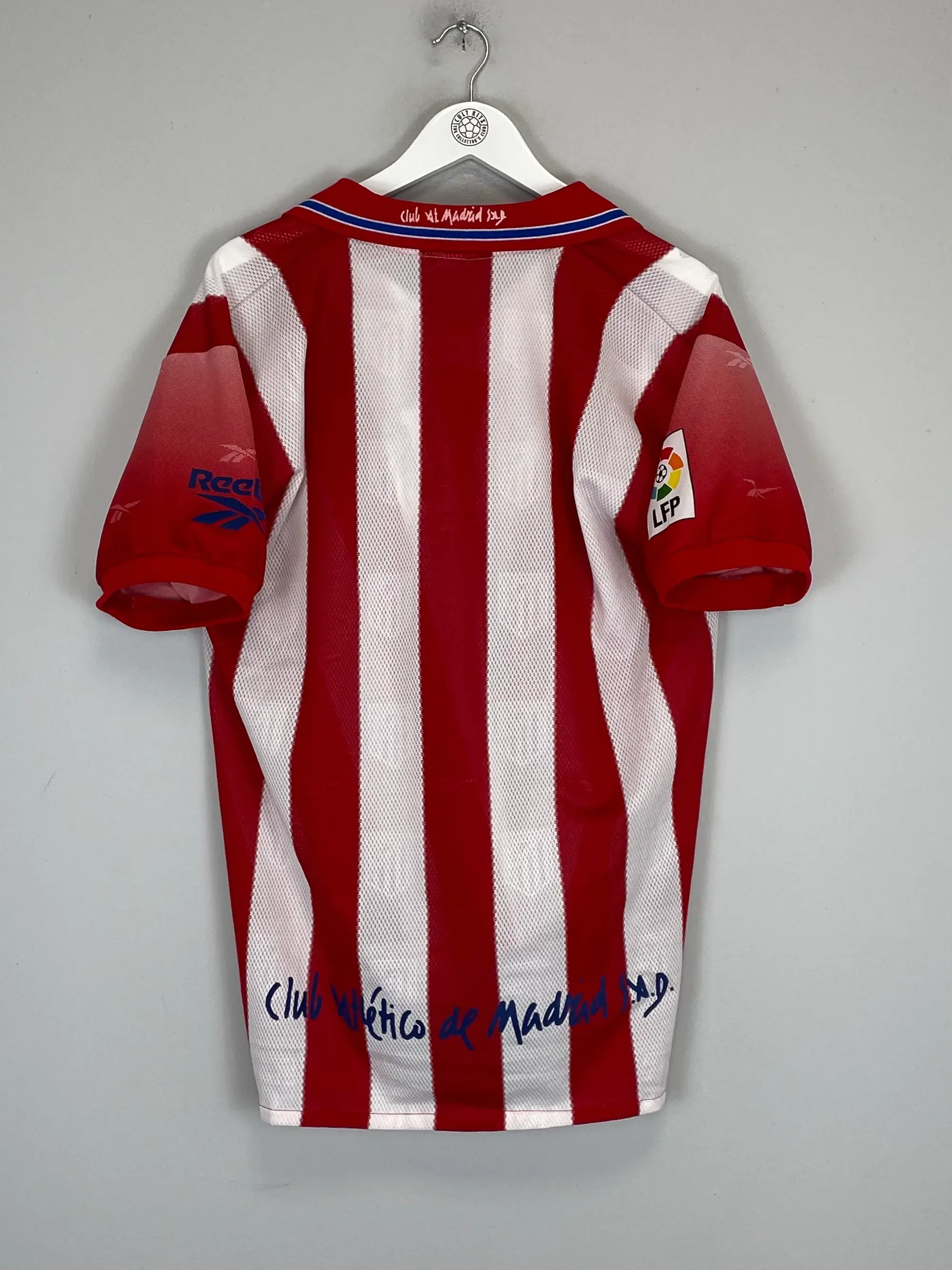 CULT KITS - 1998/99 ATLETICO MADRID HOME SHIRT (L) REEBOK