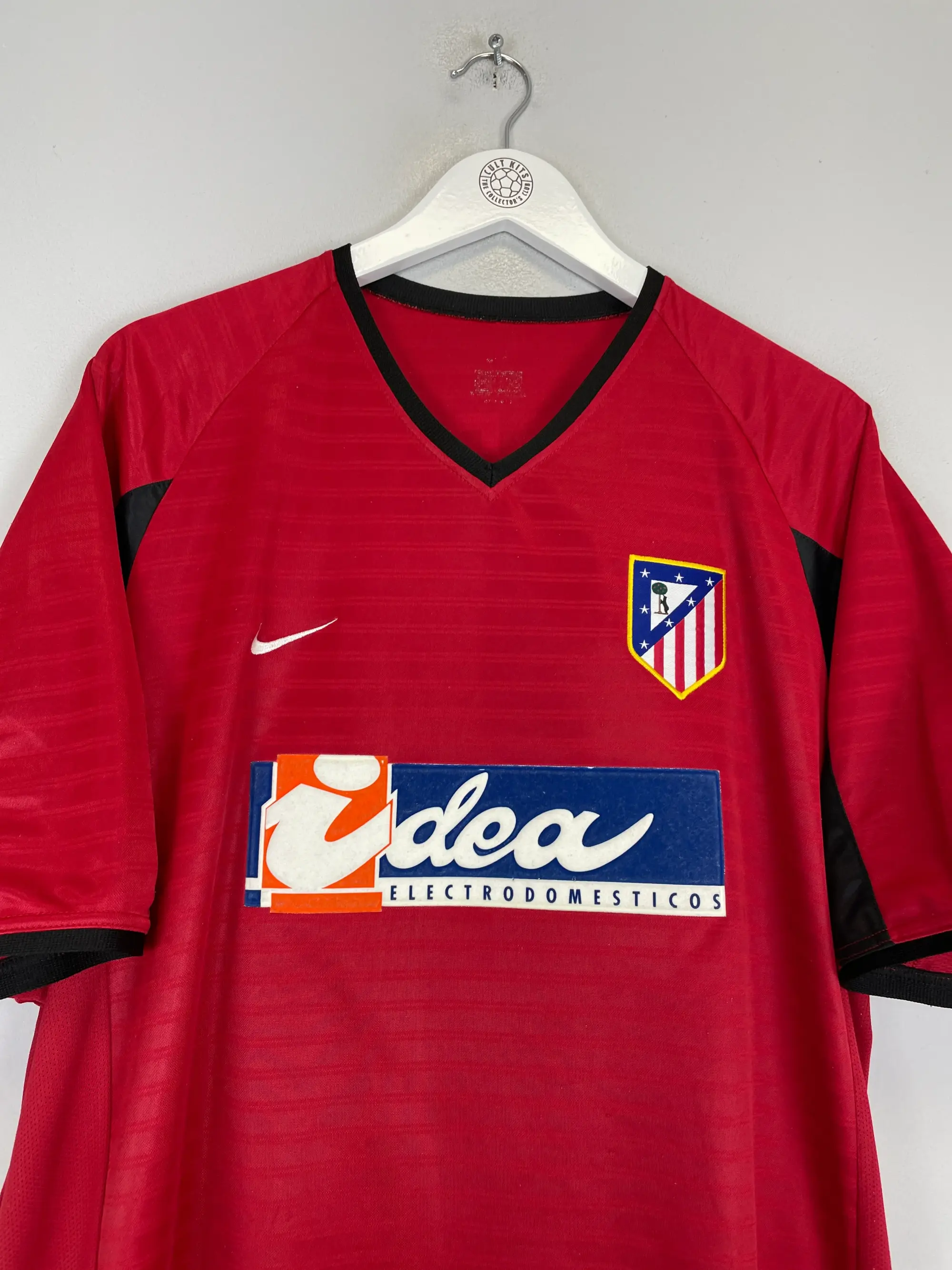 CULT KITS - 2001/02 ATLETICO MADRID F.TORRES #9 AWAY SHIRT (XL) NIKE