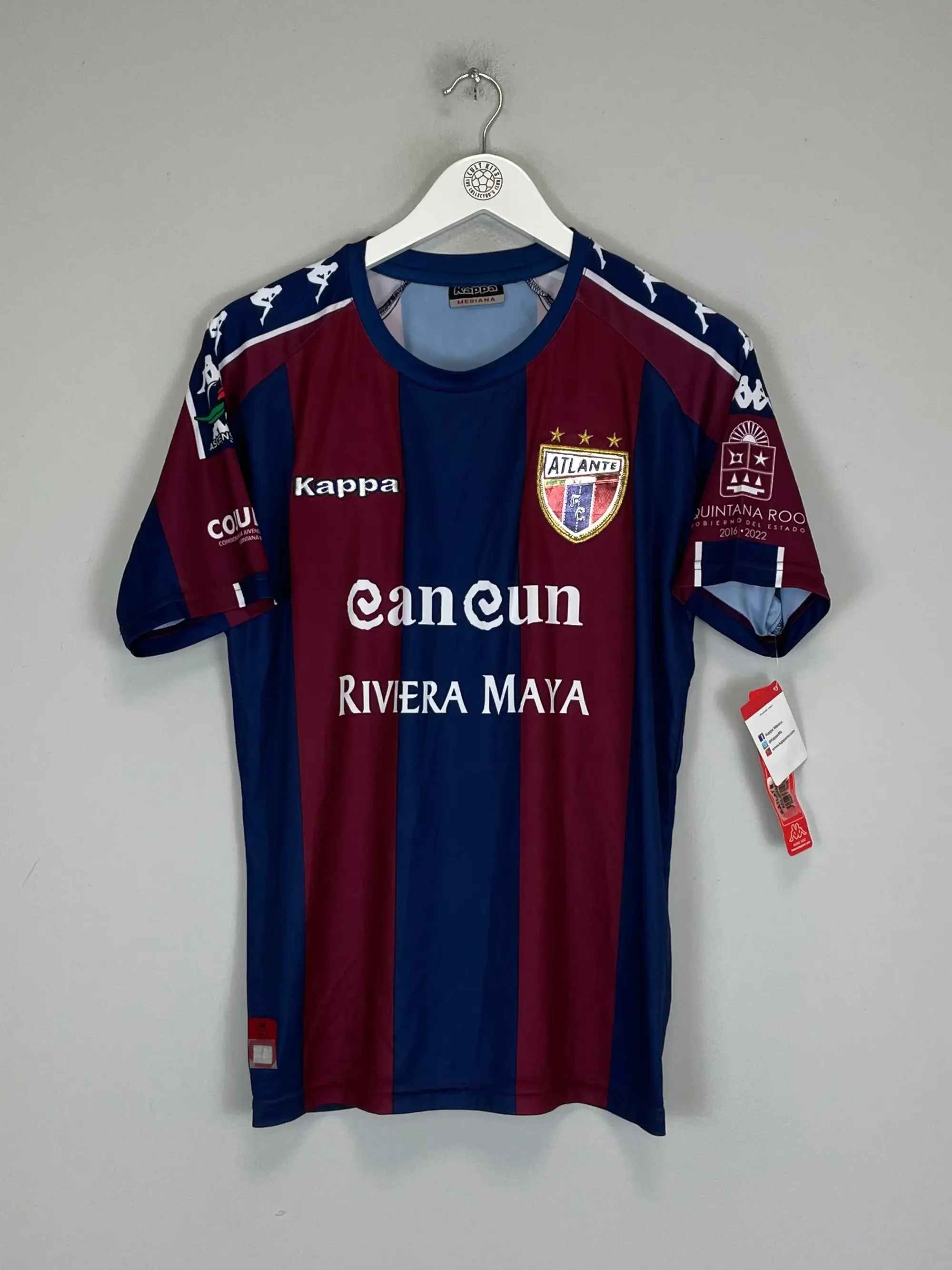 CULT KITS - 2019/20 ATLANTE *BNWT* ROSALES #8 HOME SHIRT (M) KAPPA