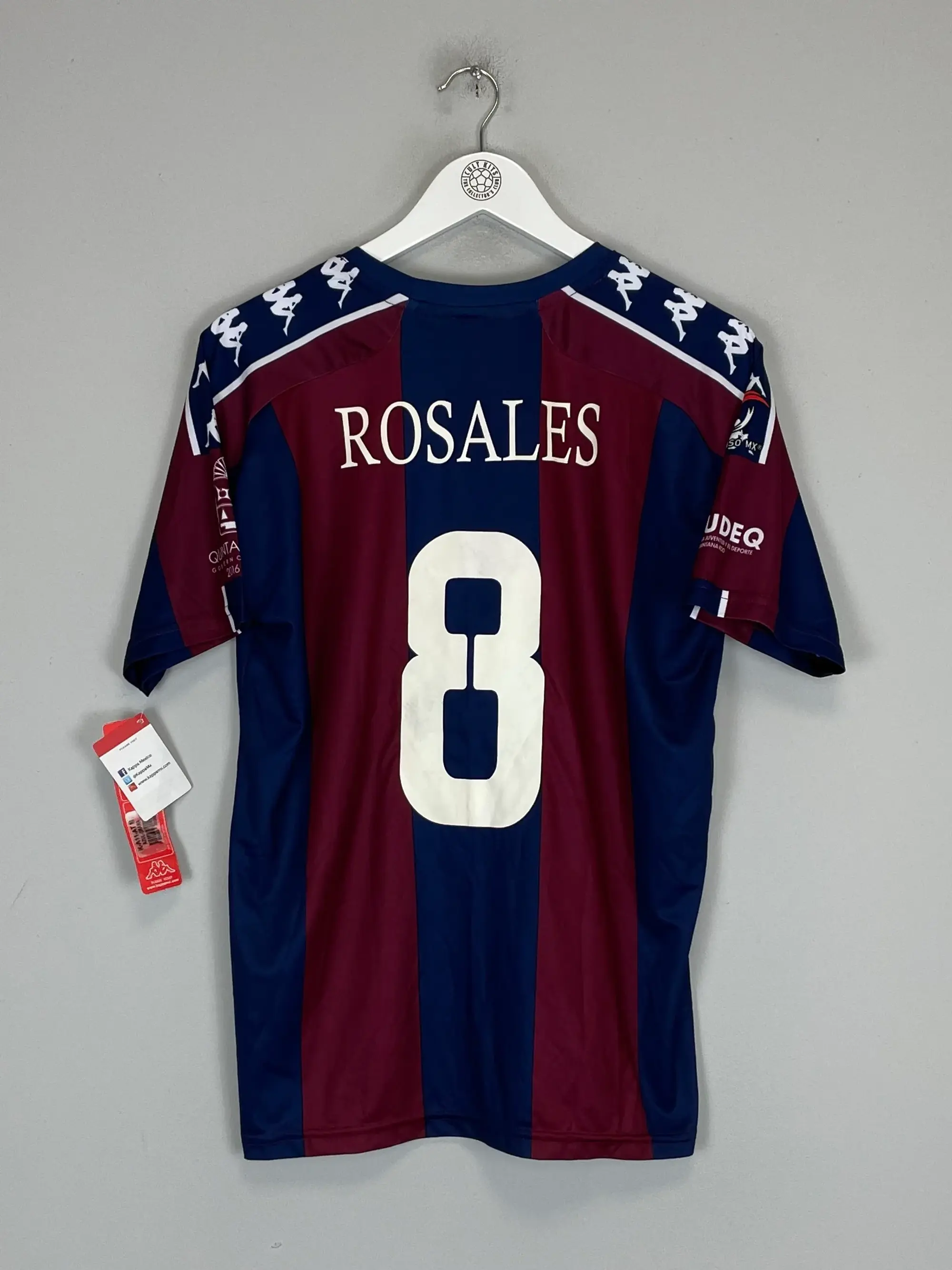 CULT KITS - 2019/20 ATLANTE *BNWT* ROSALES #8 HOME SHIRT (M) KAPPA