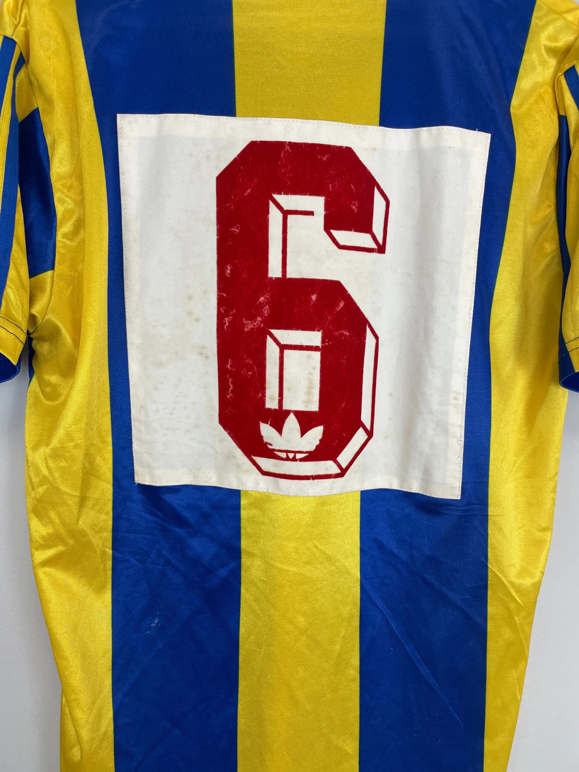 CULT KITS - 1987/91 ATLETICO CLUBE DE PORTUGAL #6 HOME SHIRT (L) ADIDAS