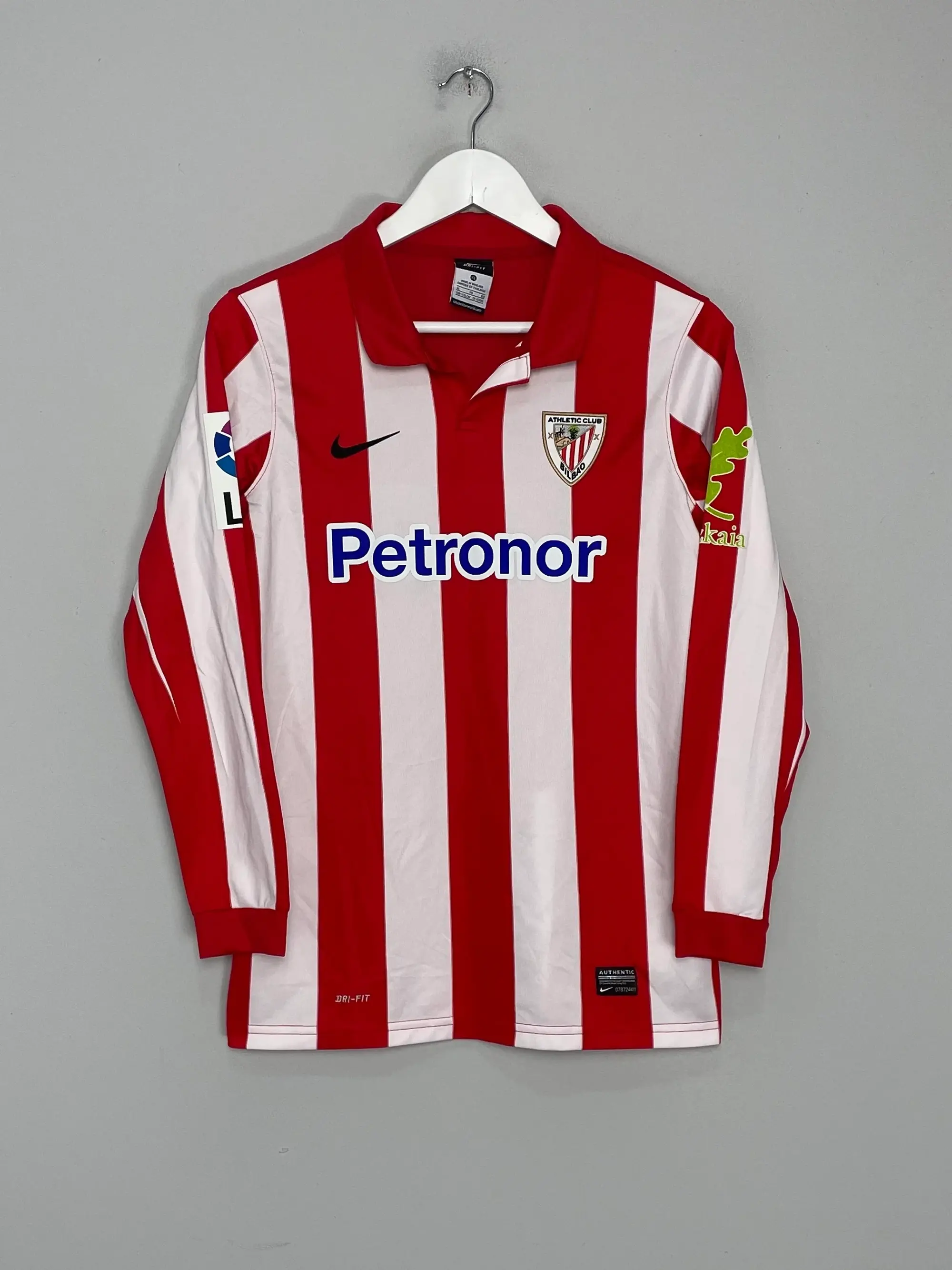CULT KITS - 2013/14 ATHLETIC BILBAO L/S HOME SHIRT (XL.KIDS) NIKE