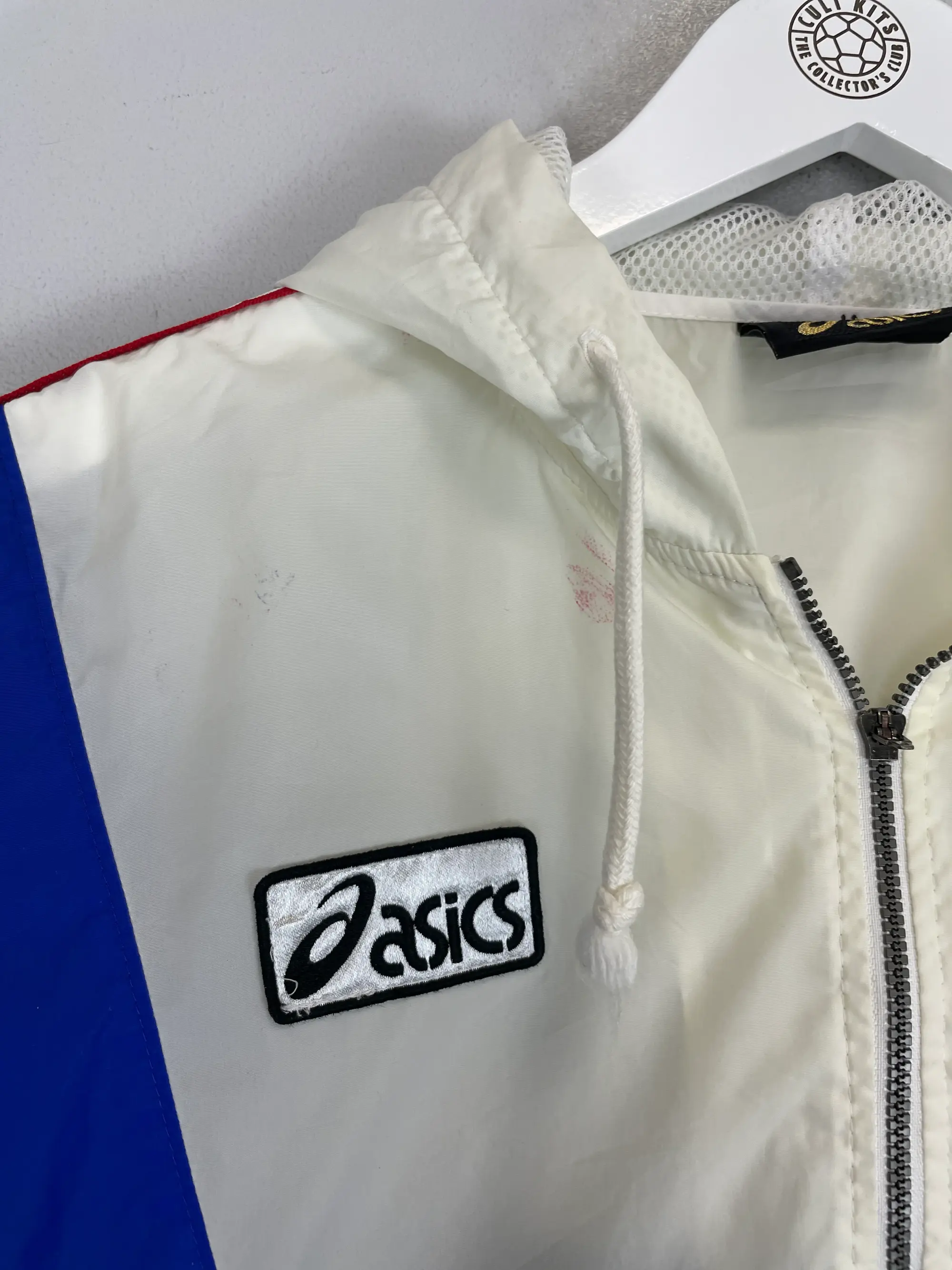 CULT KITS - 2000/01 ASICS 1/4 ZIP WINDBREAKER JACKET (M)