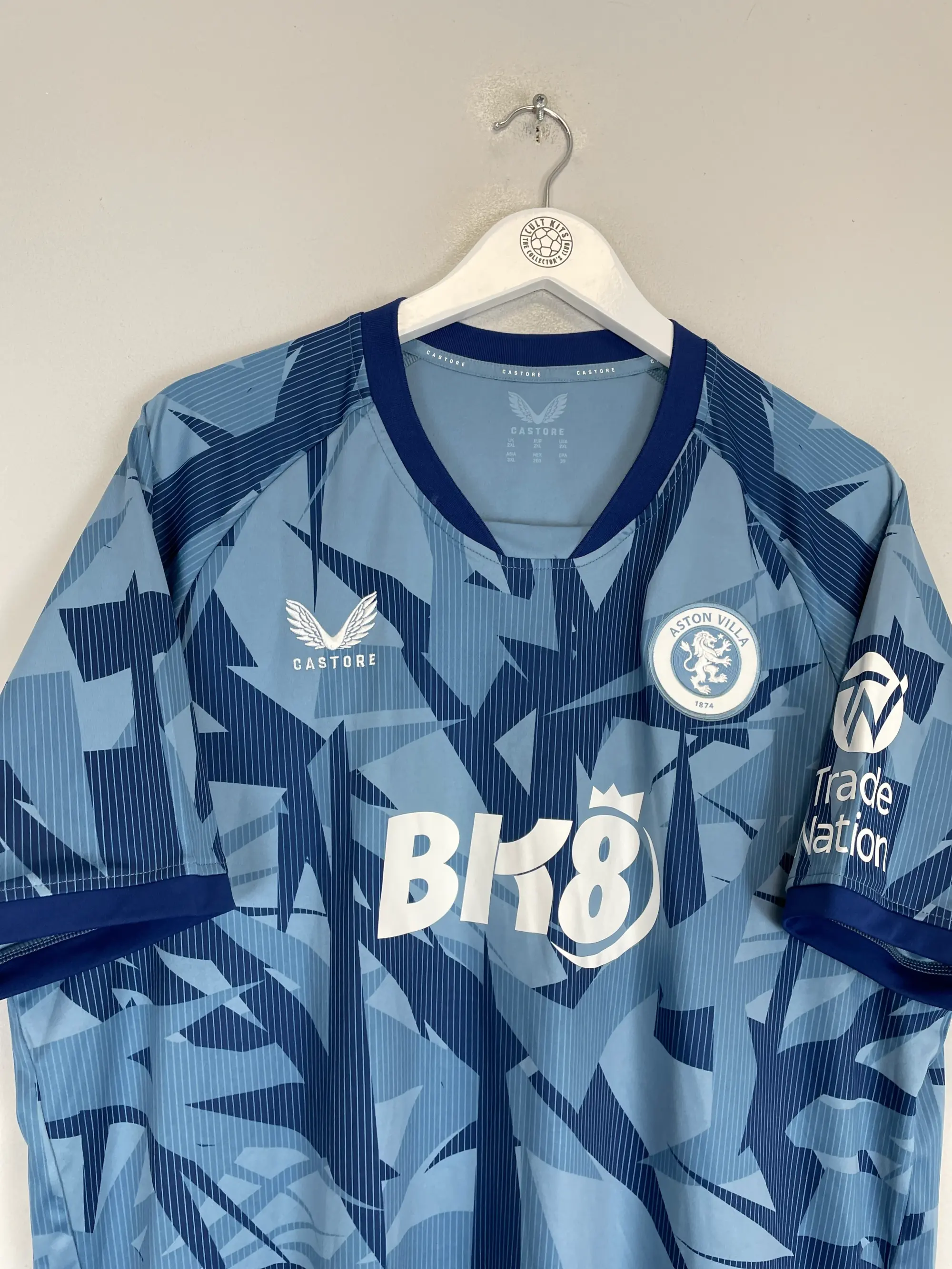 CULT KITS - 2023/24 ASTON VILLA DIABY #19 THIRD SHIRT (XXL) CASTORE