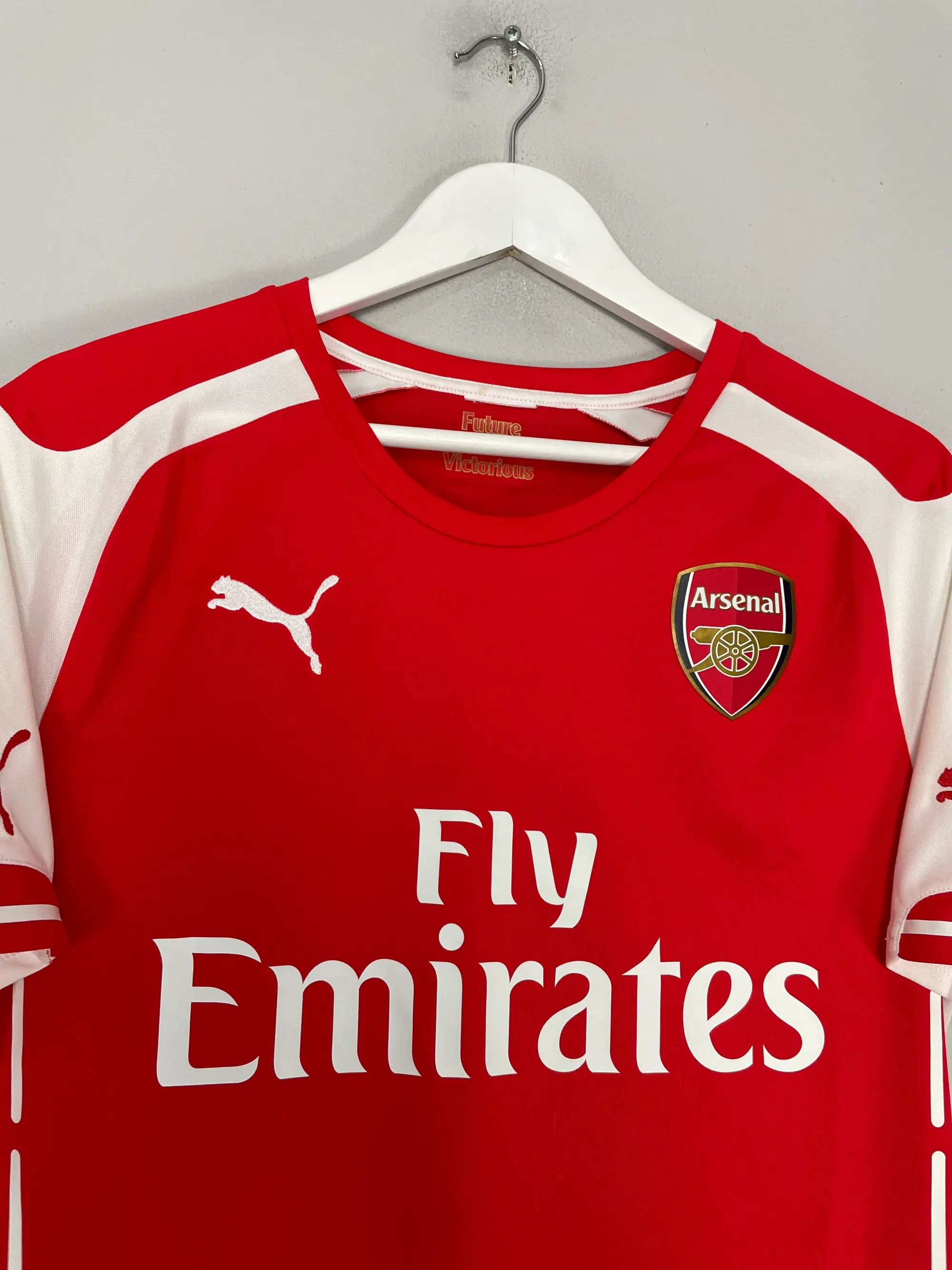 CULT KITS - 2014/15 ARSENAL CHAMBERS #21 HOME SHIRT (M) PUMA
