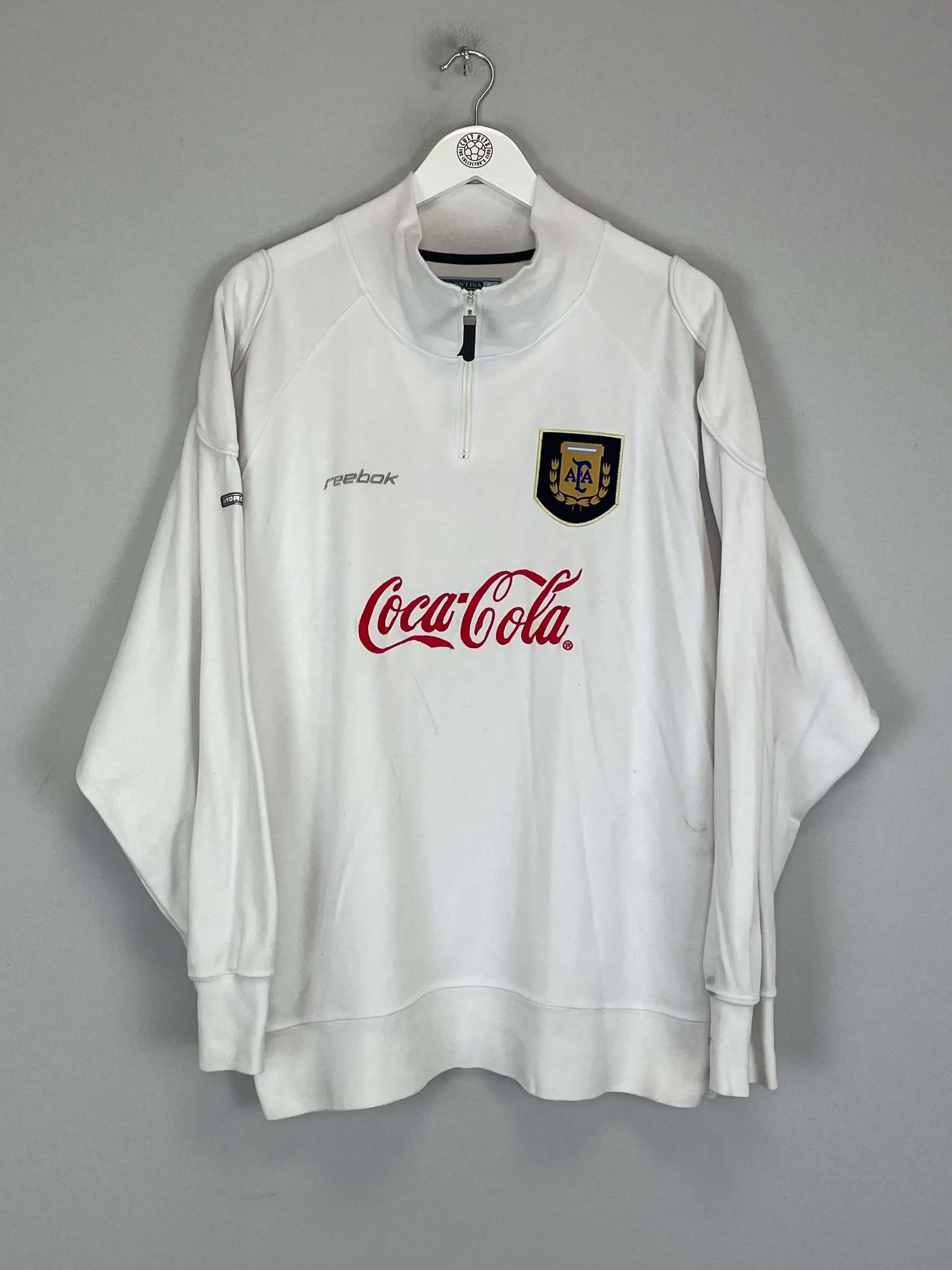 CULT KITS - 1998/00 ARGENTINA 1/4 ZIP (M) REEBOK