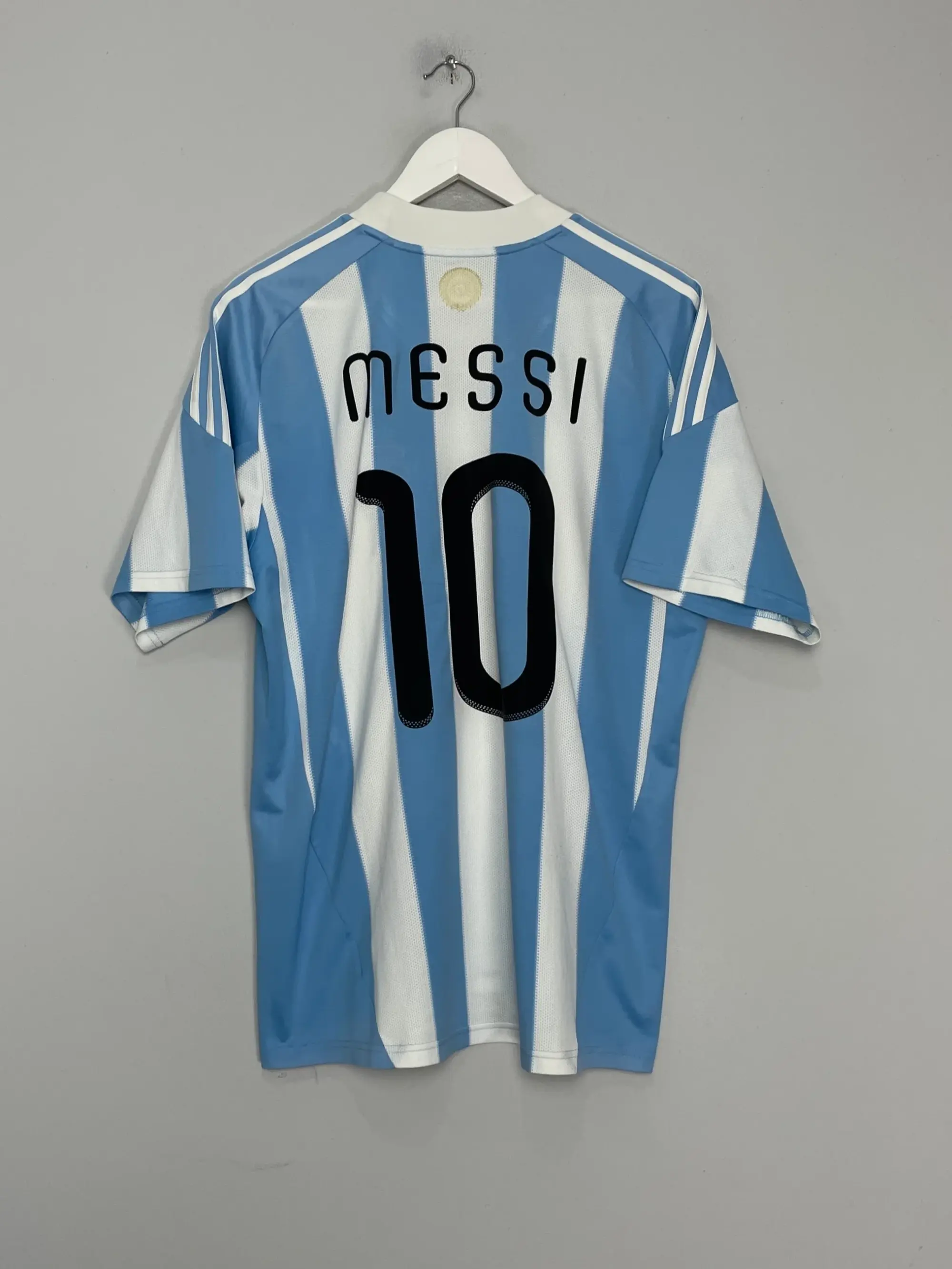 CULT KITS - 2011/12 ARGENTINA MESSI #10 AWAY SHIRT (XL) ADIDAS