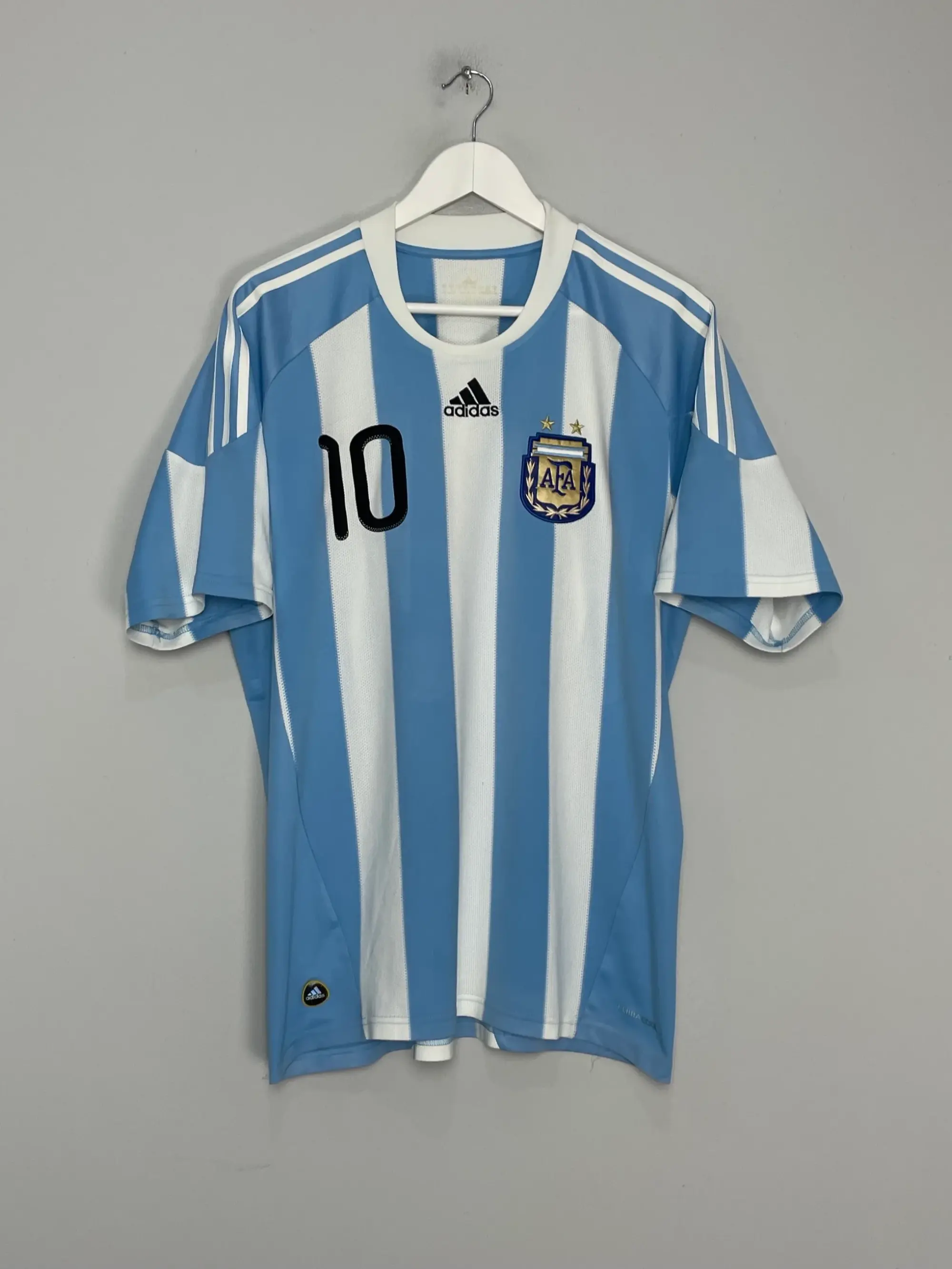 CULT KITS - 2011/12 ARGENTINA MESSI #10 AWAY SHIRT (XL) ADIDAS