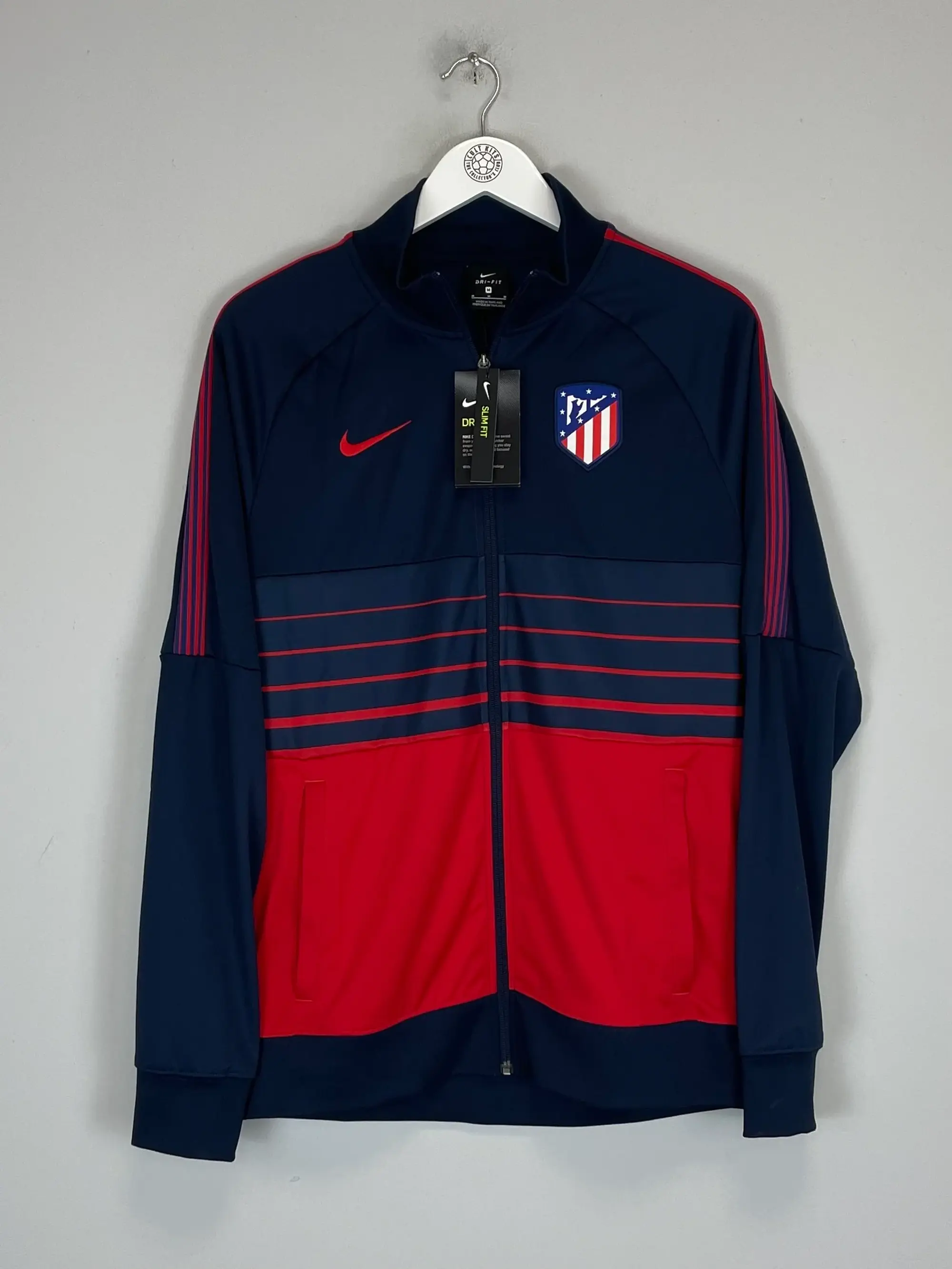 CULT KITS - 2020/21 ATLETICO MADRID *BNWT* TRACKSUIT TOP (M) NIKE