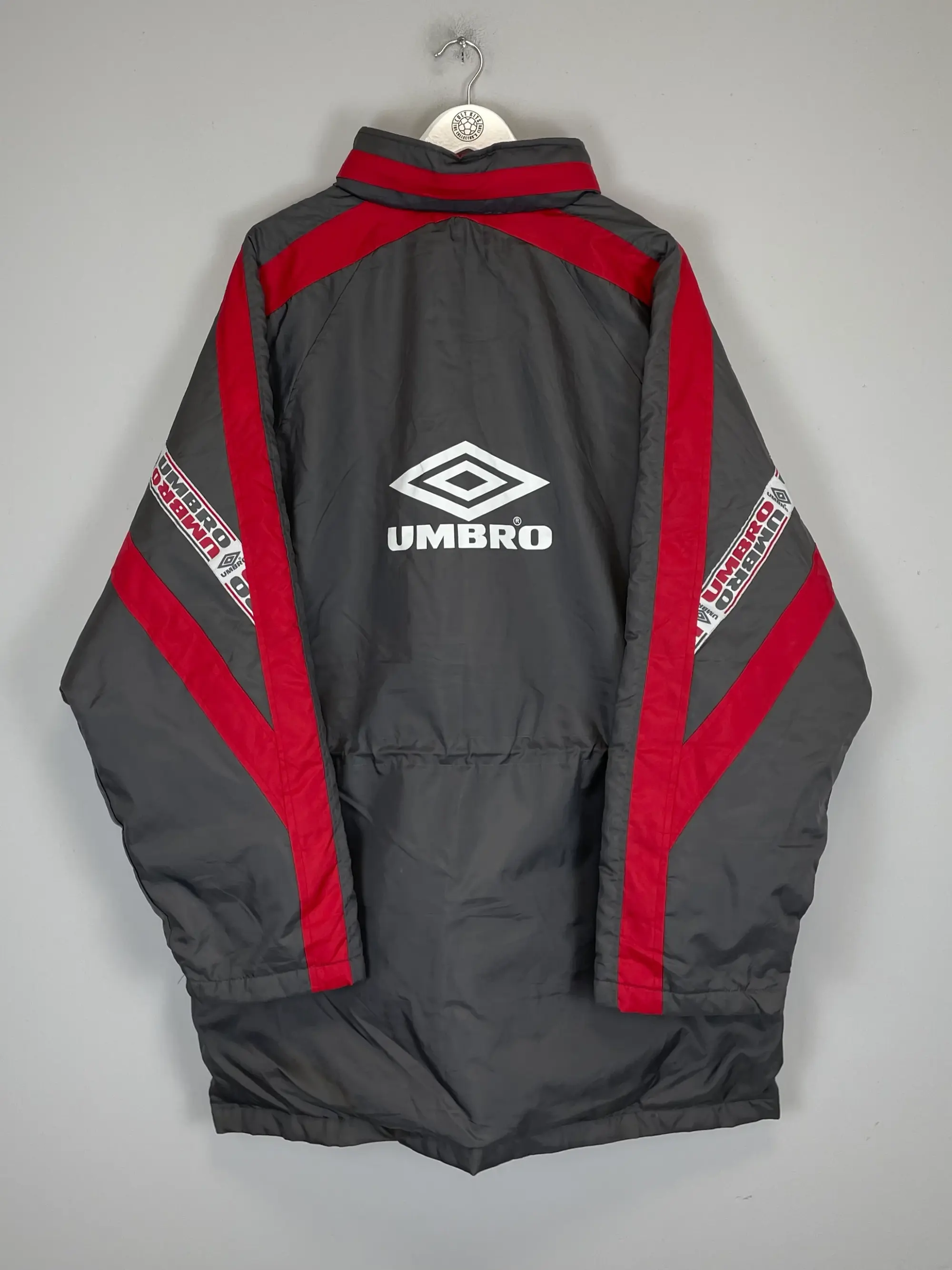 CULT KITS - 1995/96 AJAX BENCH COAT (XXL) UMBRO
