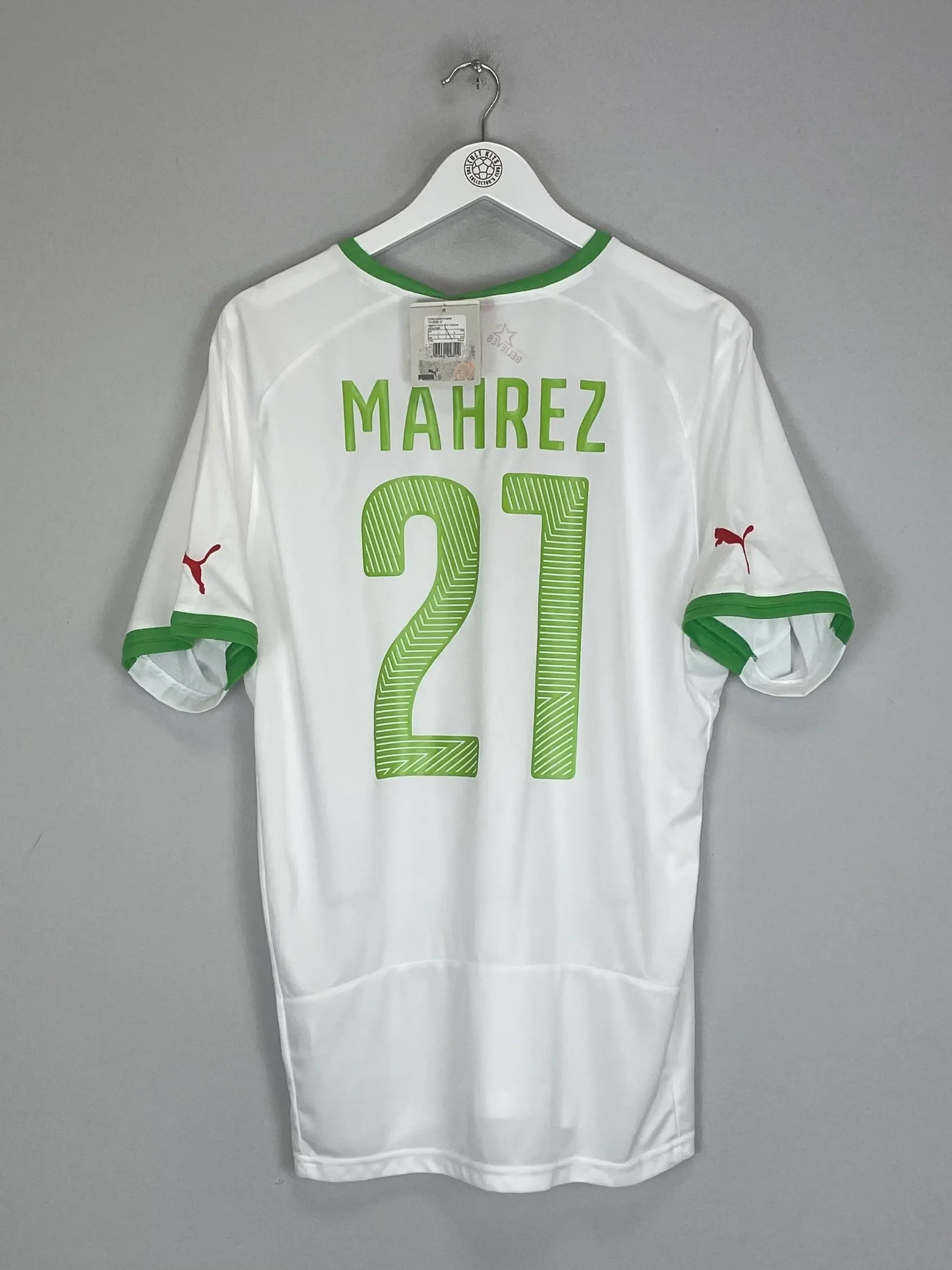 CULT KITS - 2014/15 ALGERIA MAHREZ #21 *BNWT* HOME SHIRT (L) PUMA