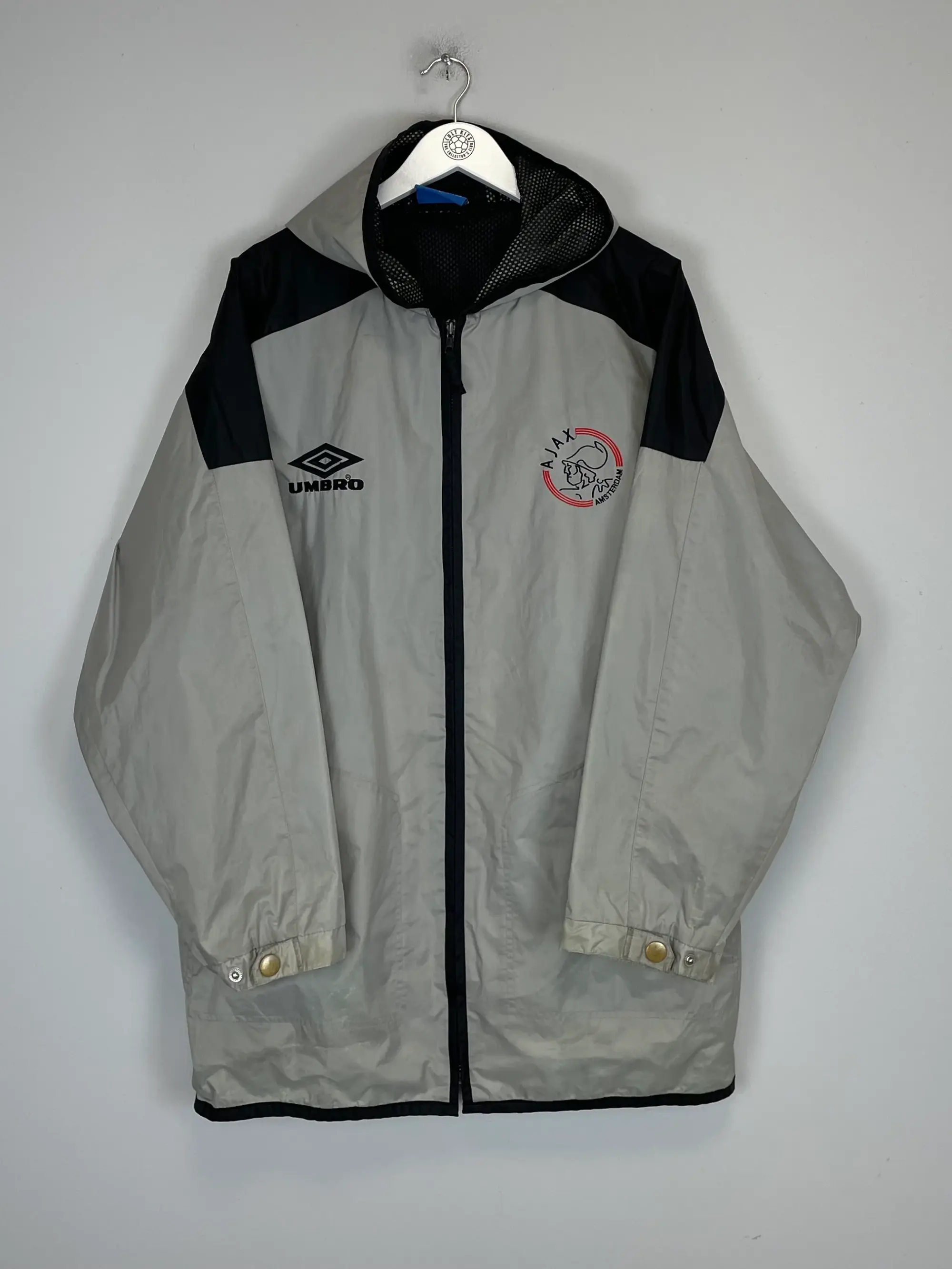CULT KITS - 1996/97 AJAX RAIN JACKET (L) UMBRO