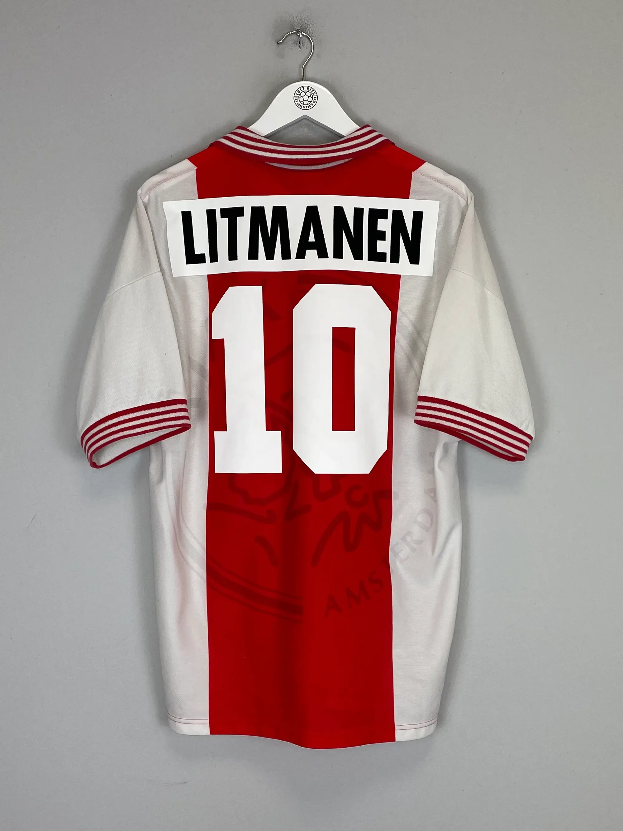 1995/96 AJAX LITMANEN #10 HOME SHIRT (L) UMBRO | Cult Kits