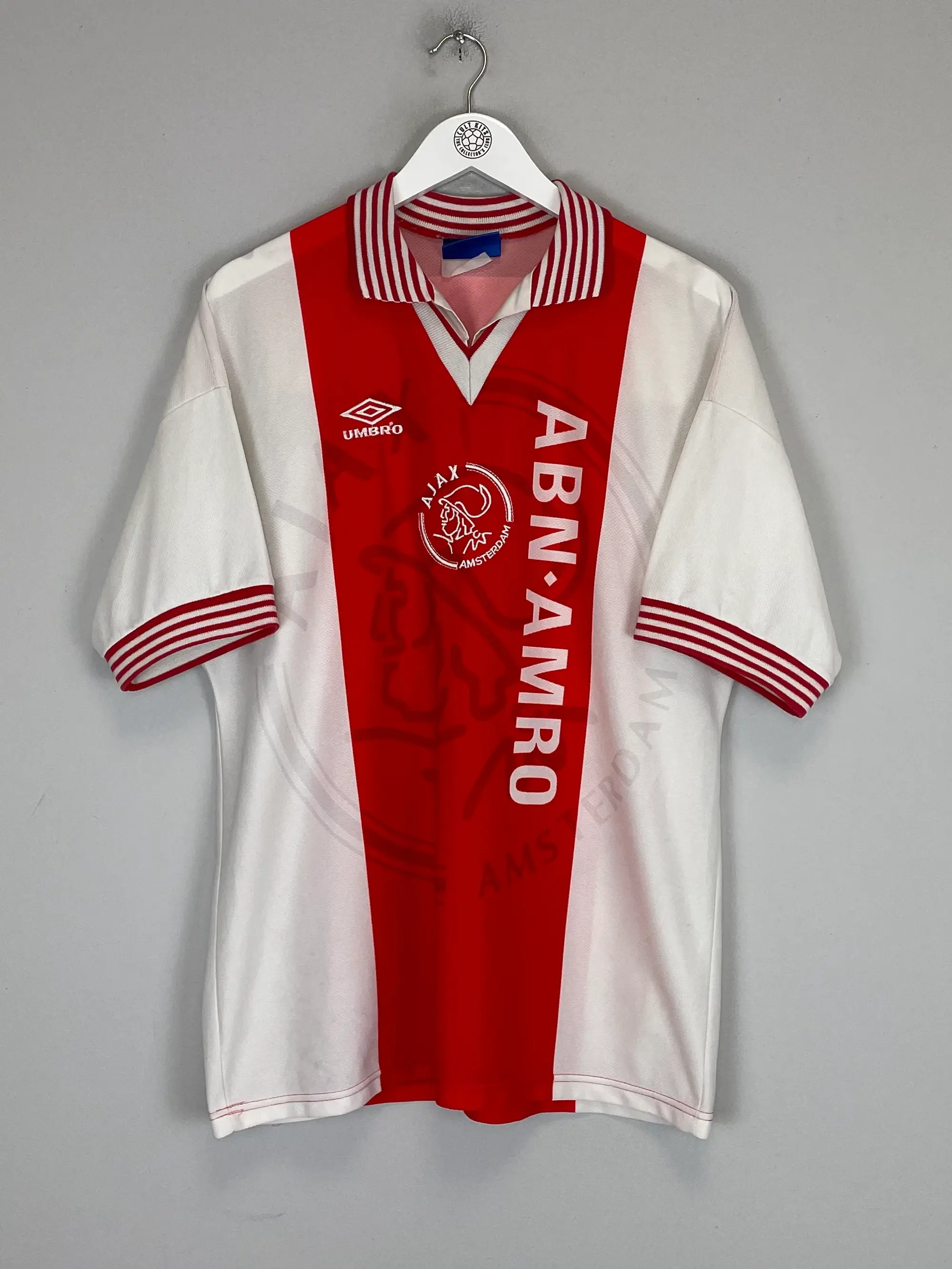 1995/96 AJAX LITMANEN #10 HOME SHIRT (L) UMBRO | Cult Kits