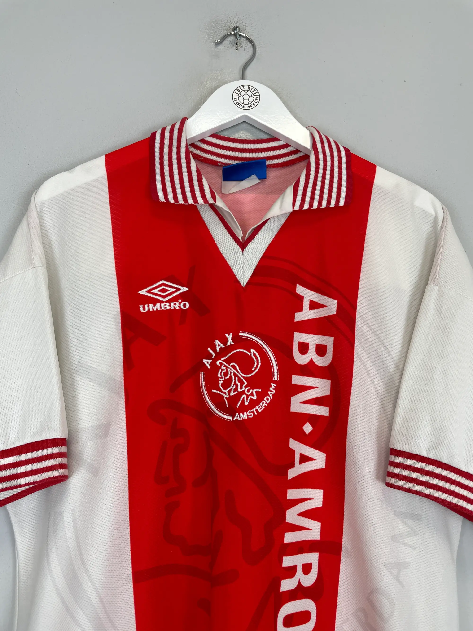 1995/96 AJAX LITMANEN #10 HOME SHIRT (L) UMBRO | Cult Kits