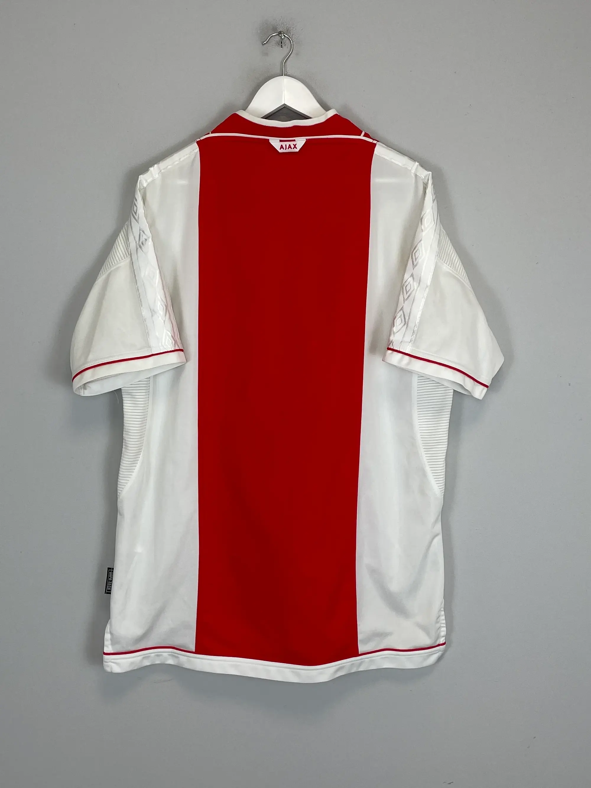 CULT KITS - 1999/00 AJAX HOME SHIRT (XL) UMBRO