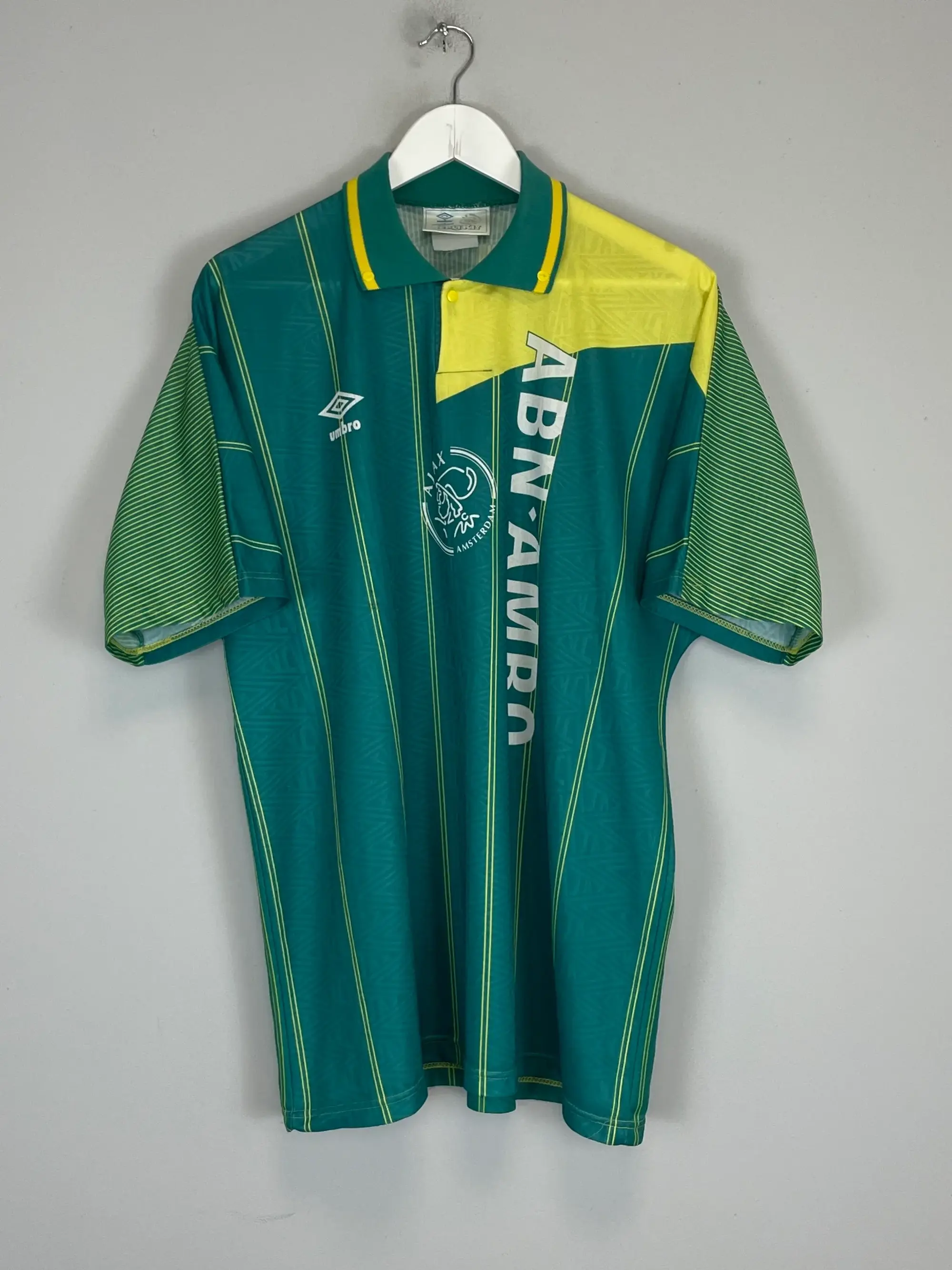 CULT KITS - 1991/93 AJAX AWAY SHIRT (XL) UMBRO