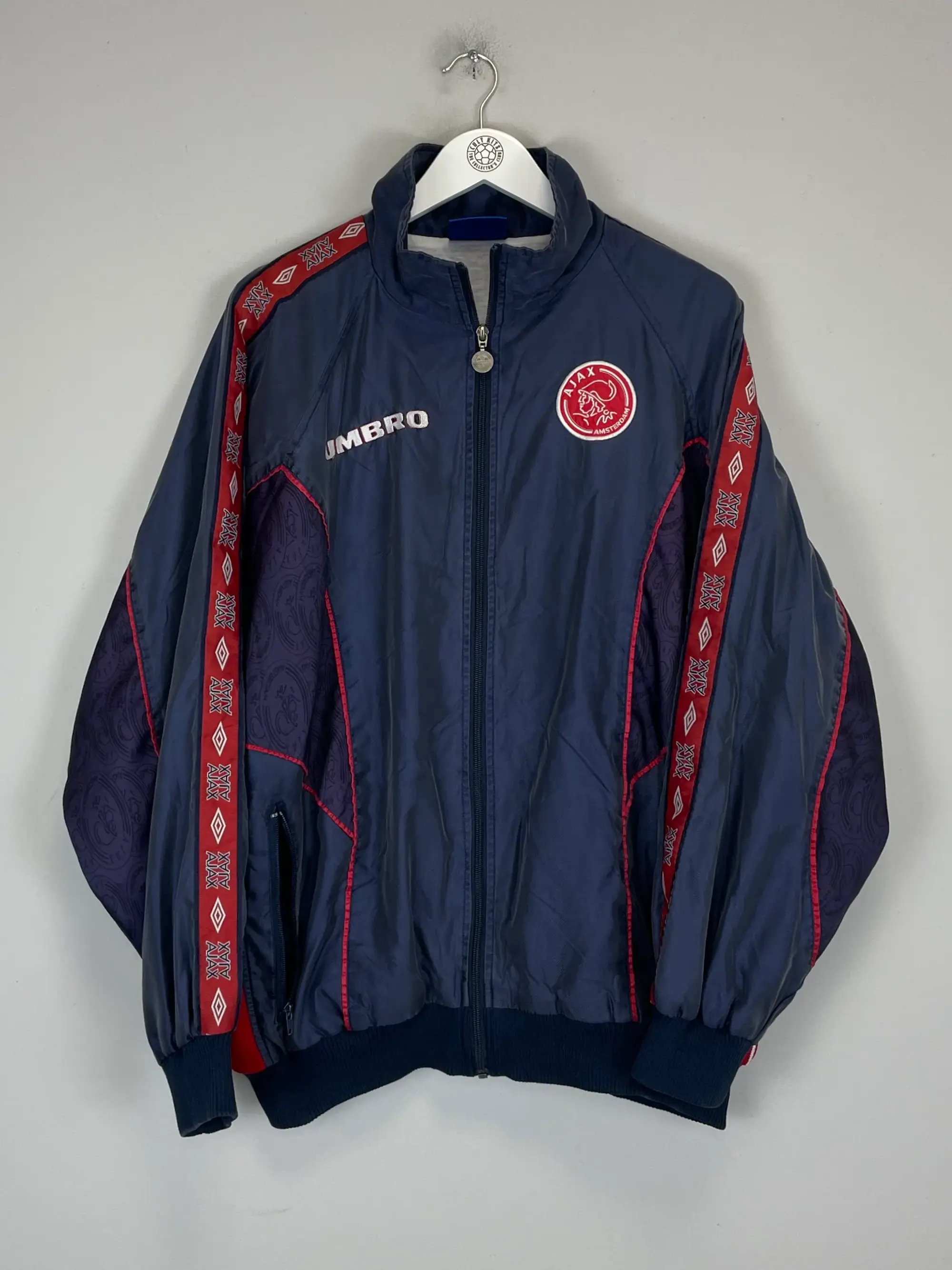 CULT KITS - 1997/98 AJAX TRACK JACKET (XL) UMBRO