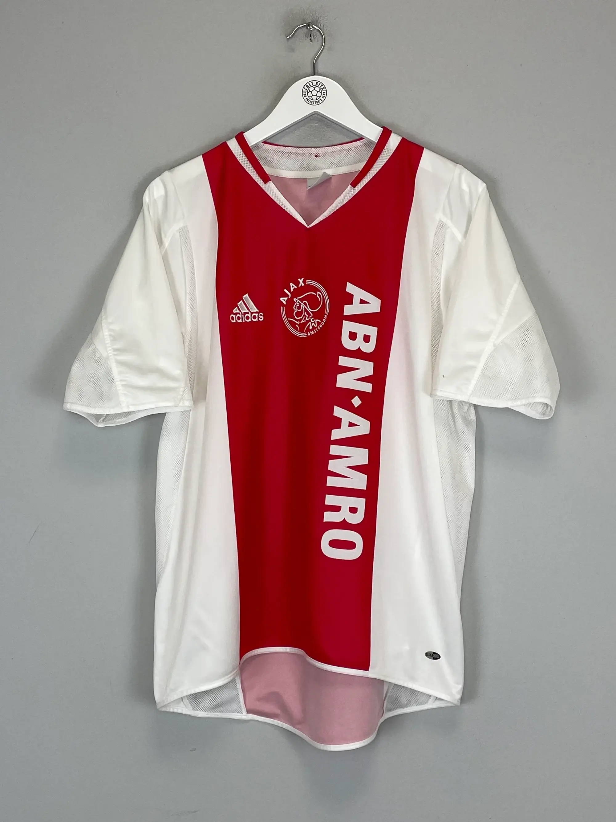 CULT KITS - 2003/04 AJAX SNEIJDER #18 HOME SHIRT (M) ADIDAS