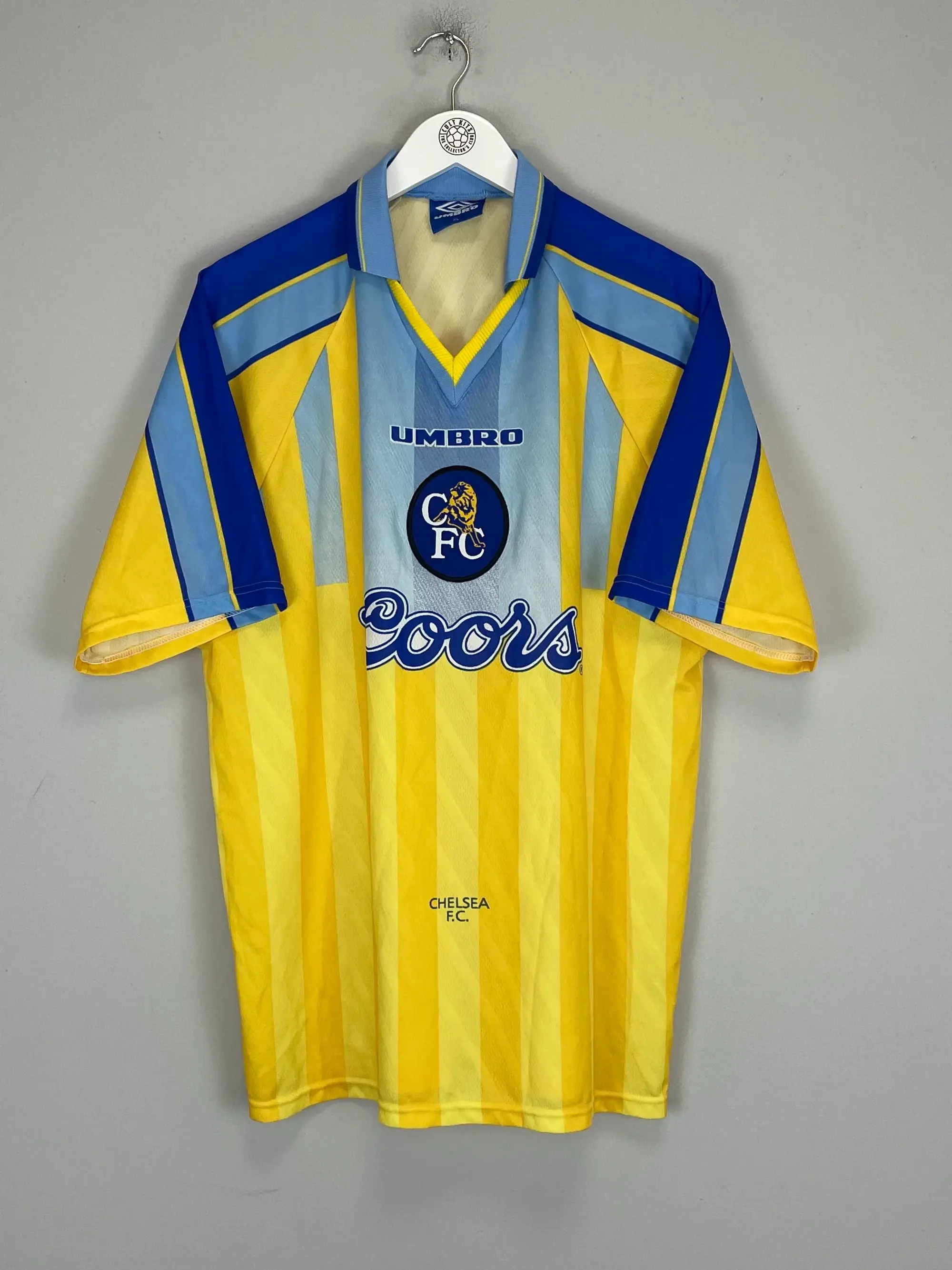 1996/97 CHELSEA AWAY SHIRT (XL) UMBRO | Cult Kits