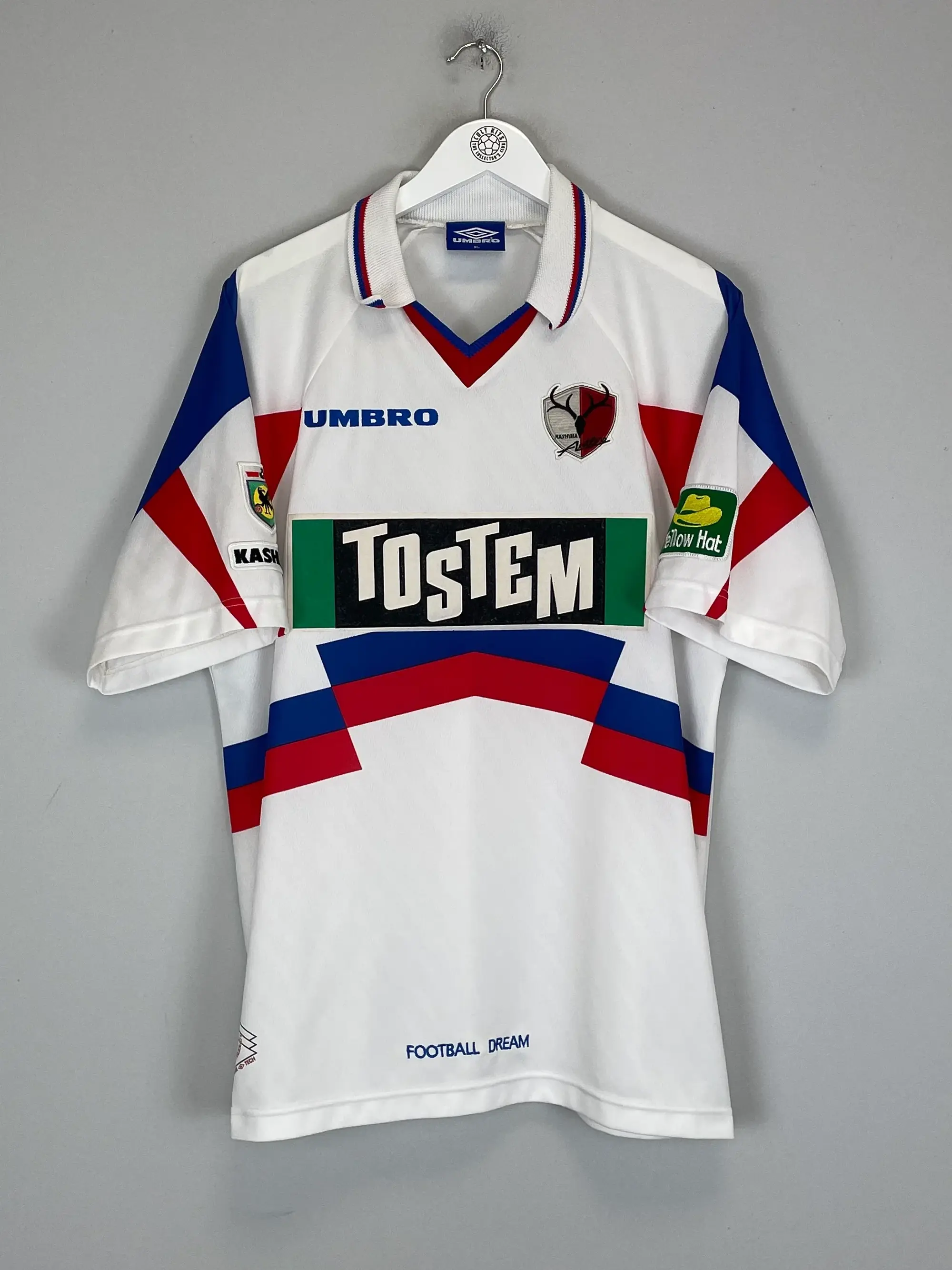 1997 KASHIMA ANTLERS AWAY SHIRT (XL) UMBRO | Cult Kits