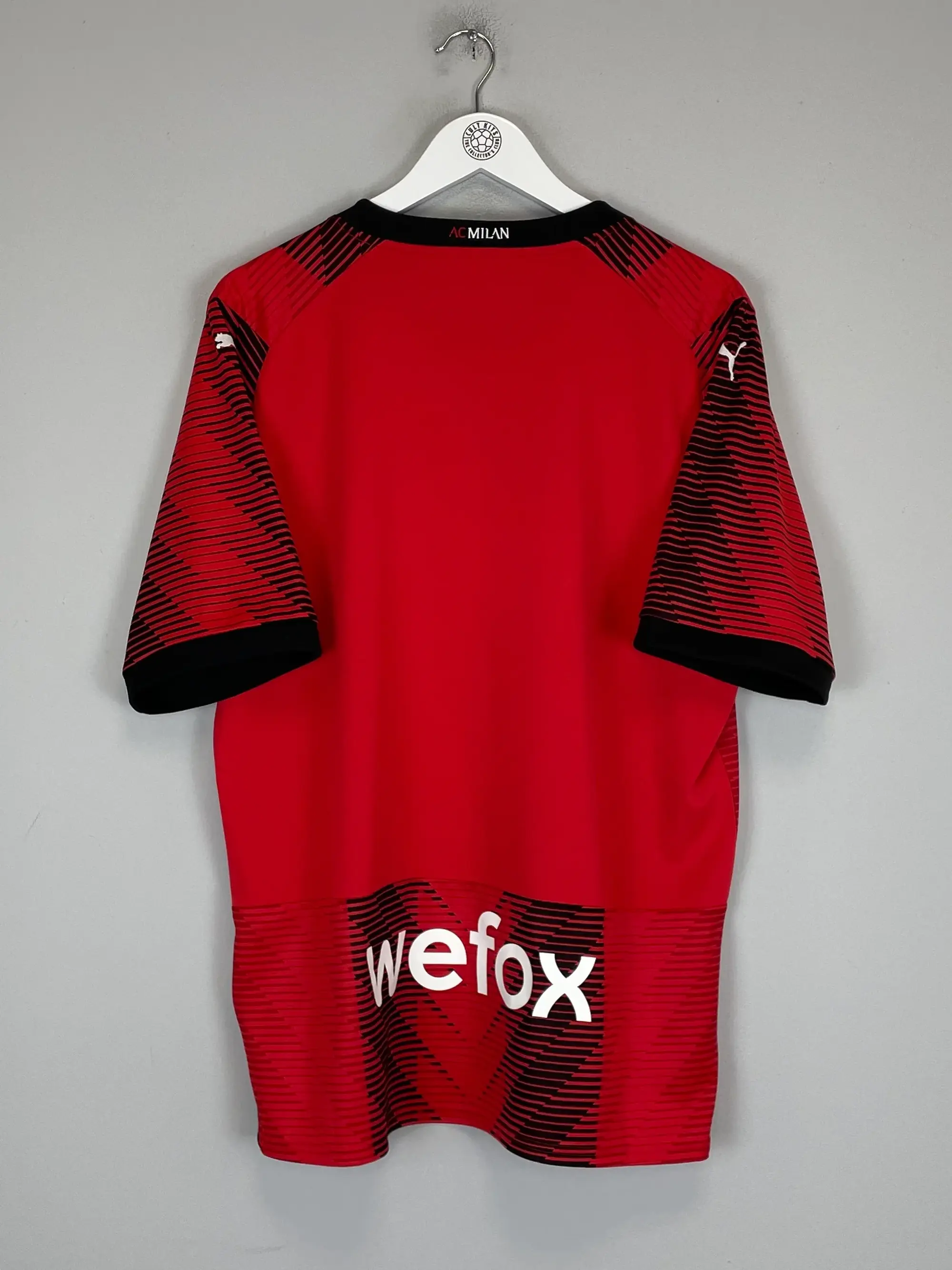 CULT KITS - 2023/24 AC MILAN HOME SHIRT (XL) PUMA