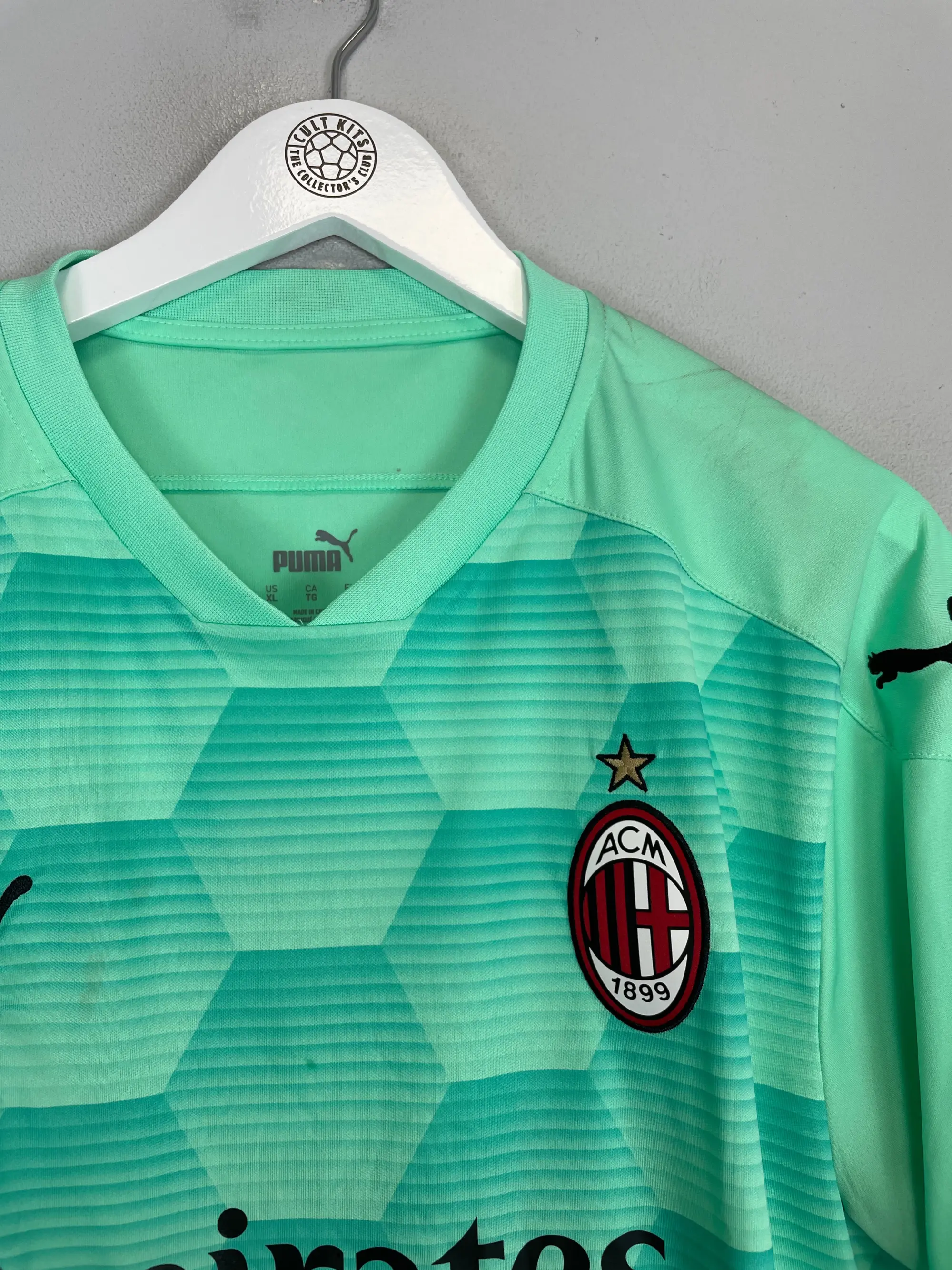 CULT KITS - 2020/21 AC MILAN GK SHIRT (XL) PUMA