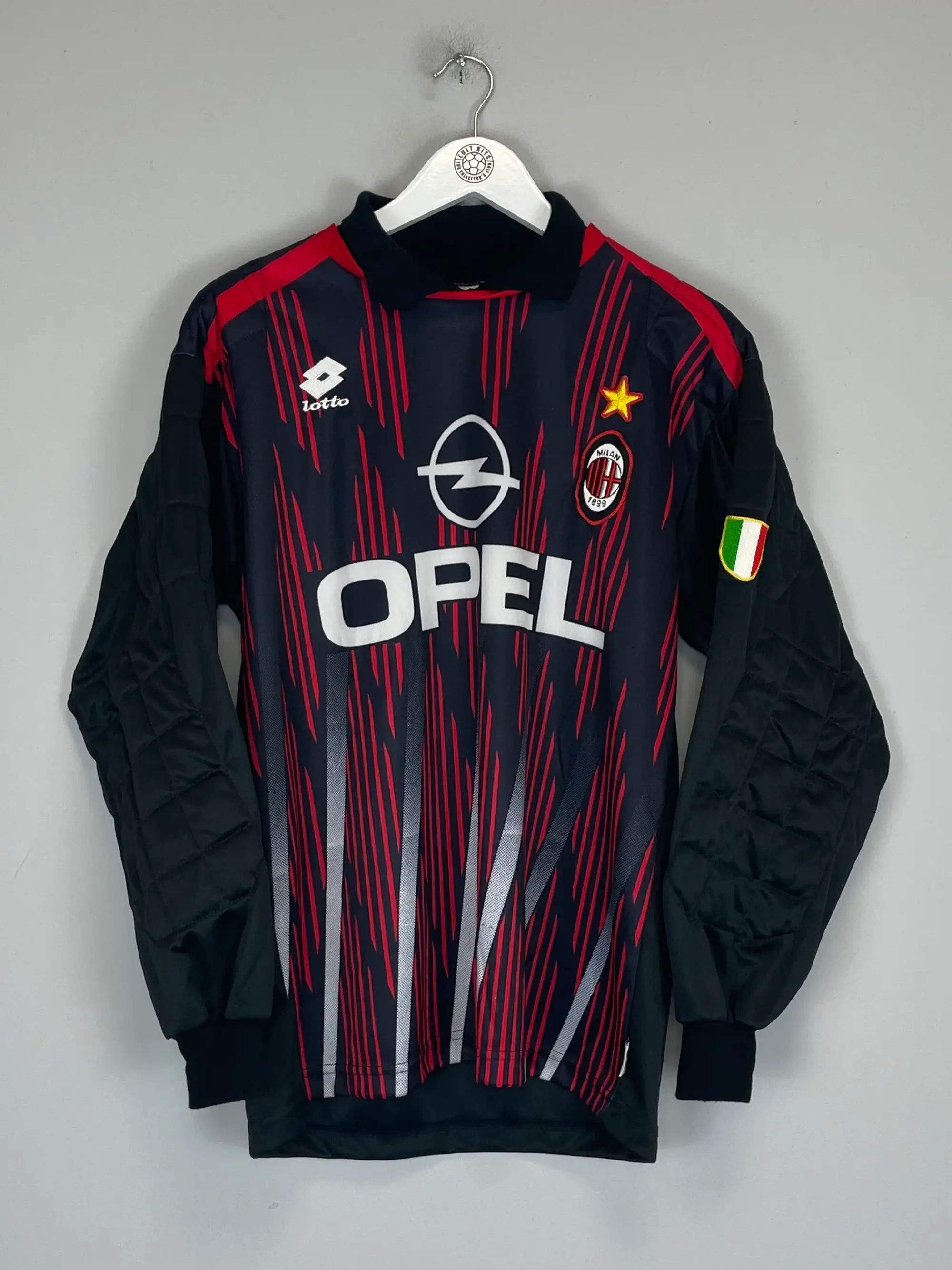 CULT KITS - 1996/97 AC MILAN GK SHIRT (M) LOTTO