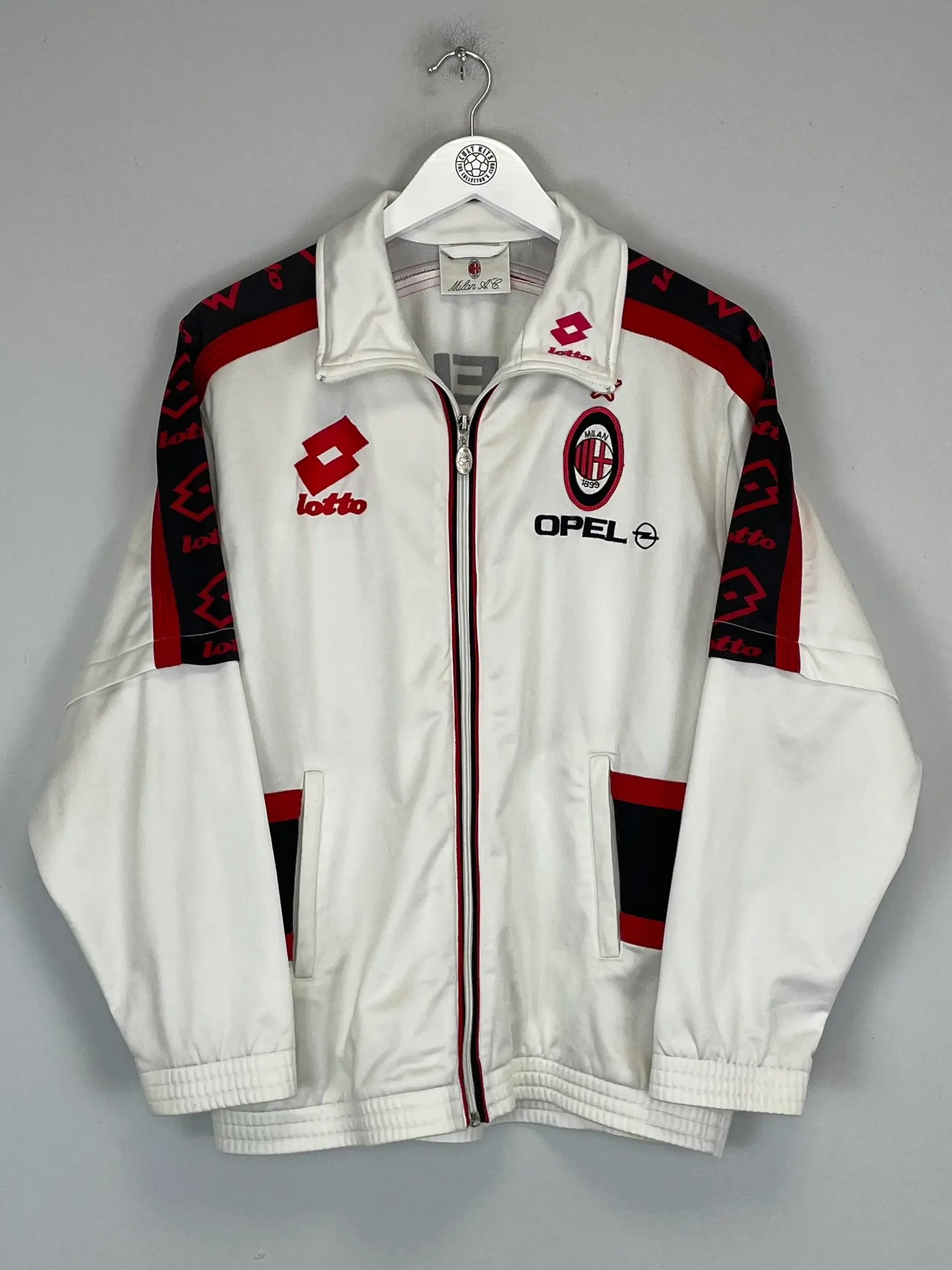 CULT KITS - 1995/96 AC MILAN TRACK JACKET (M) LOTTO