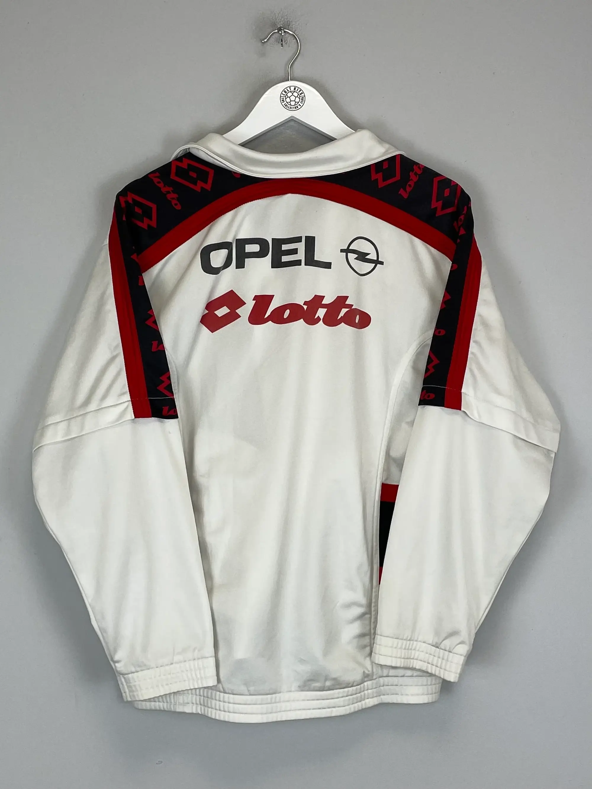 CULT KITS - 1995/96 AC MILAN TRACK JACKET (M) LOTTO