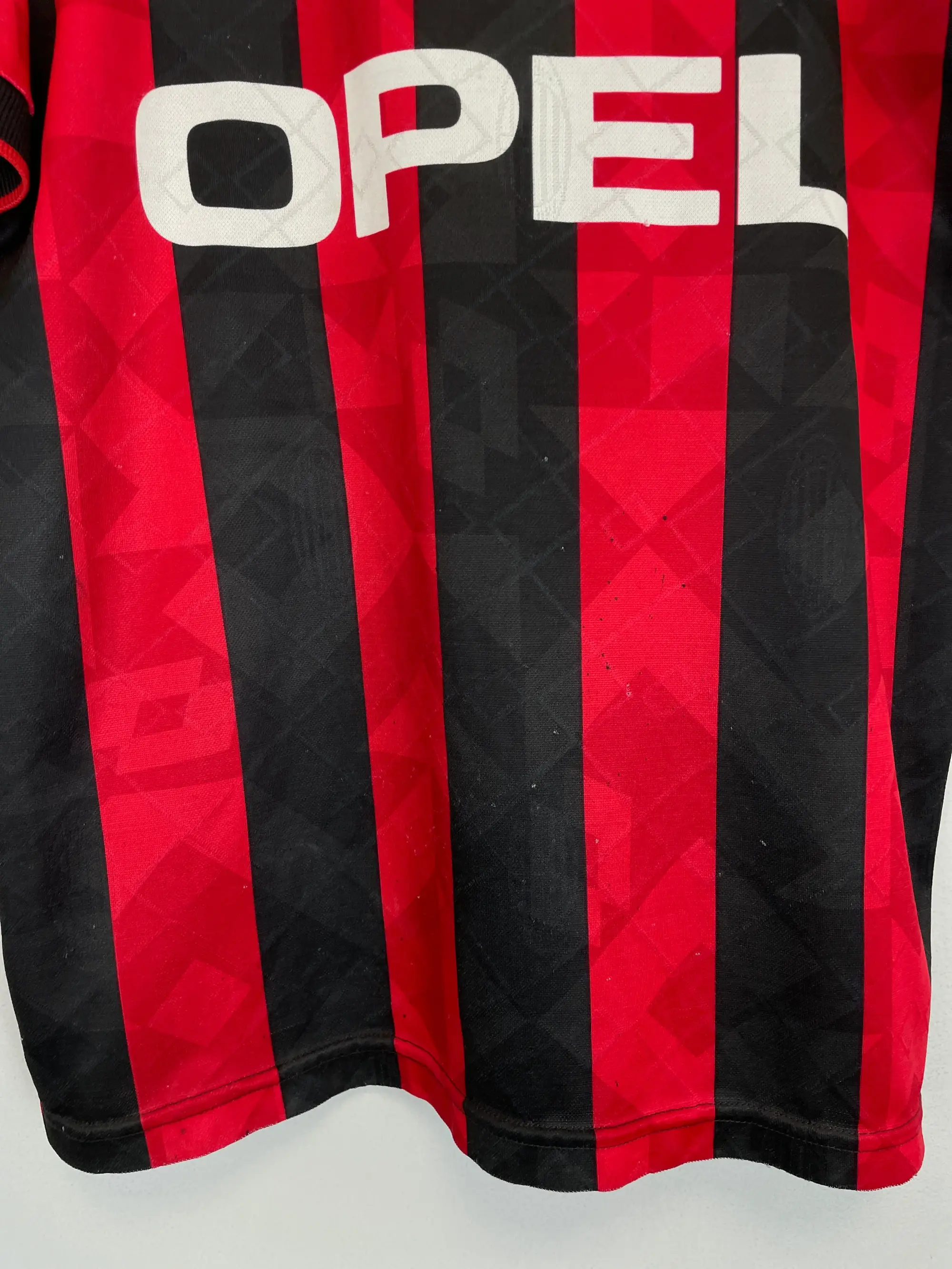CULT KITS - 1994/95 AC MILAN #7 HOME SHIRT (M) LOTTO