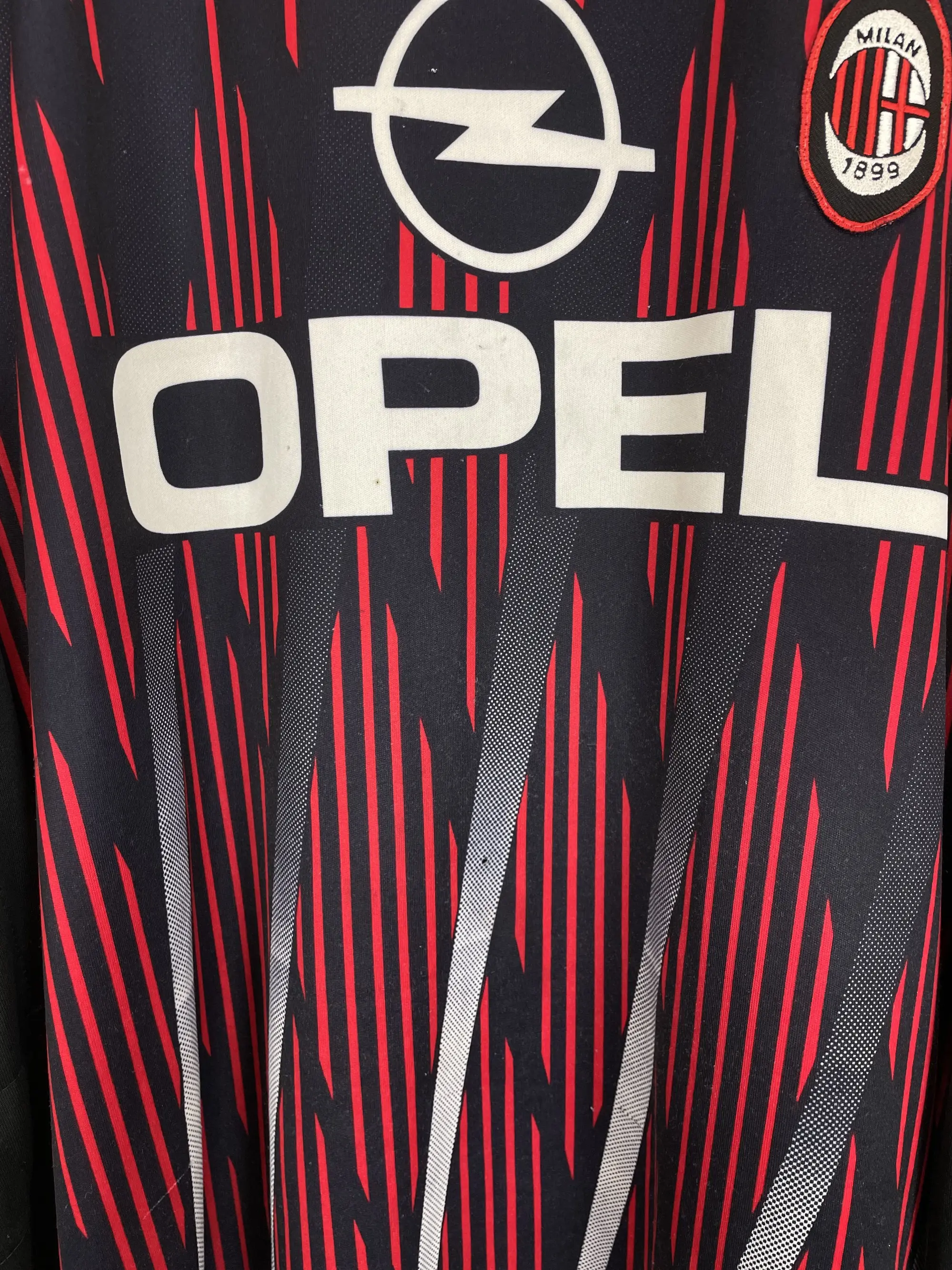 CULT KITS - 1996/97 AC MILAN ROSSI #1 GK SHIRT (M) LOTTO