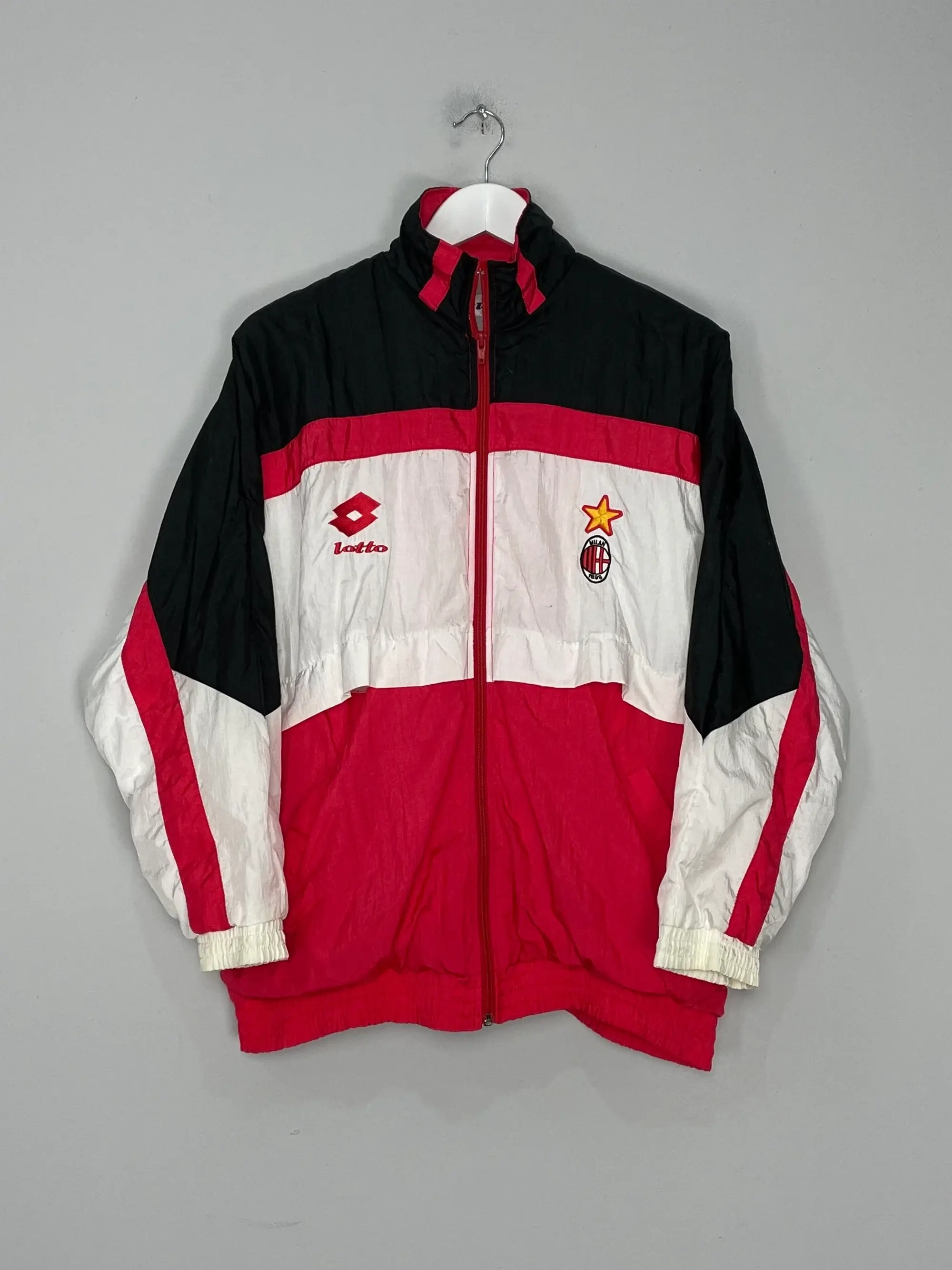 CULT KITS - 1995/96 AC MILAN TRACK JACKET (M) LOTTO