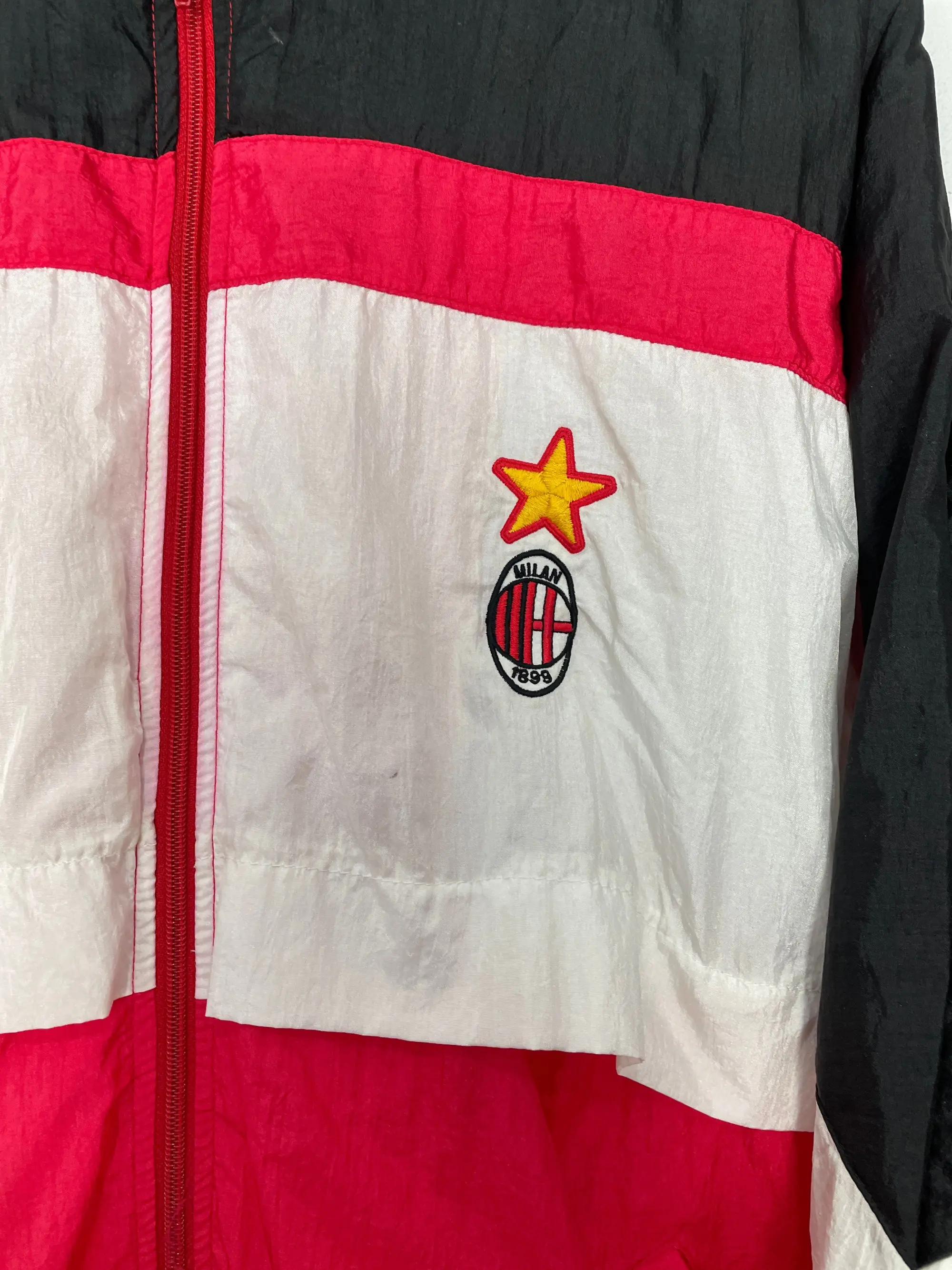 CULT KITS - 1995/96 AC MILAN TRACK JACKET (M) LOTTO