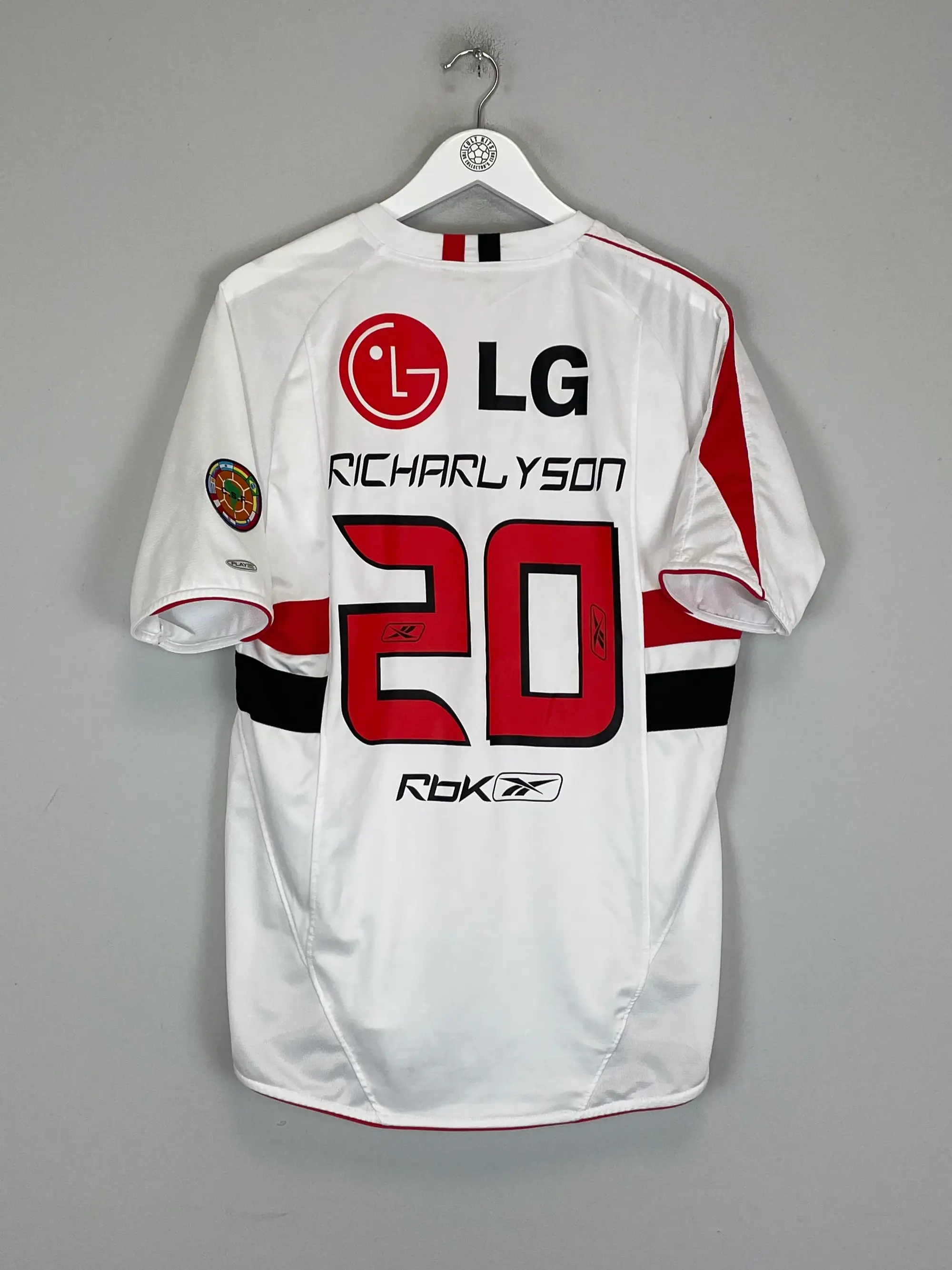 2008/09 SANTOS RICHARLYSON #20 HOME SHIRT (M) REEBOK | Cult Kits