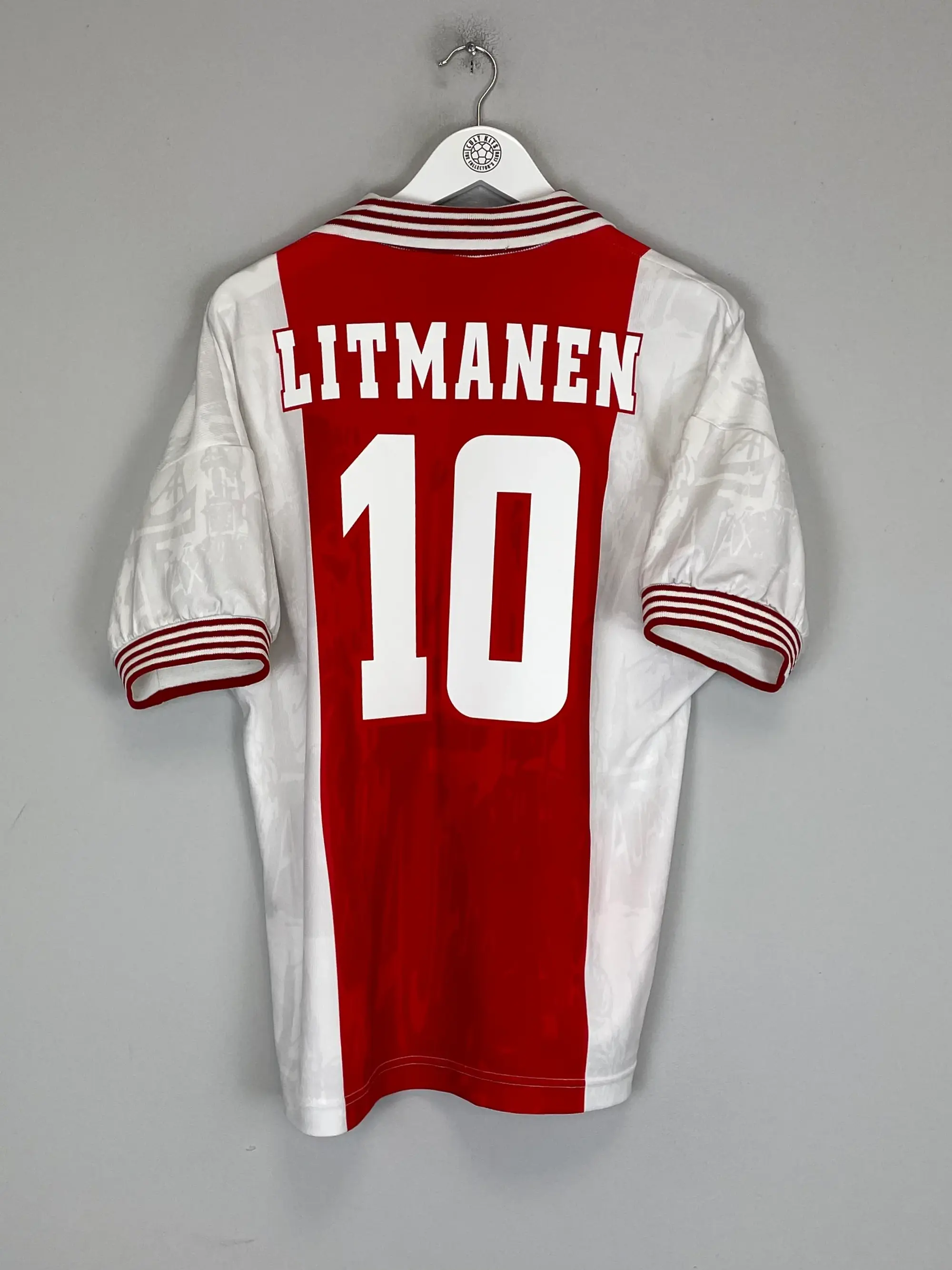 1996/97 AJAX LITMANEN #10 HOME SHIRT (L) UMBRO | Cult Kits