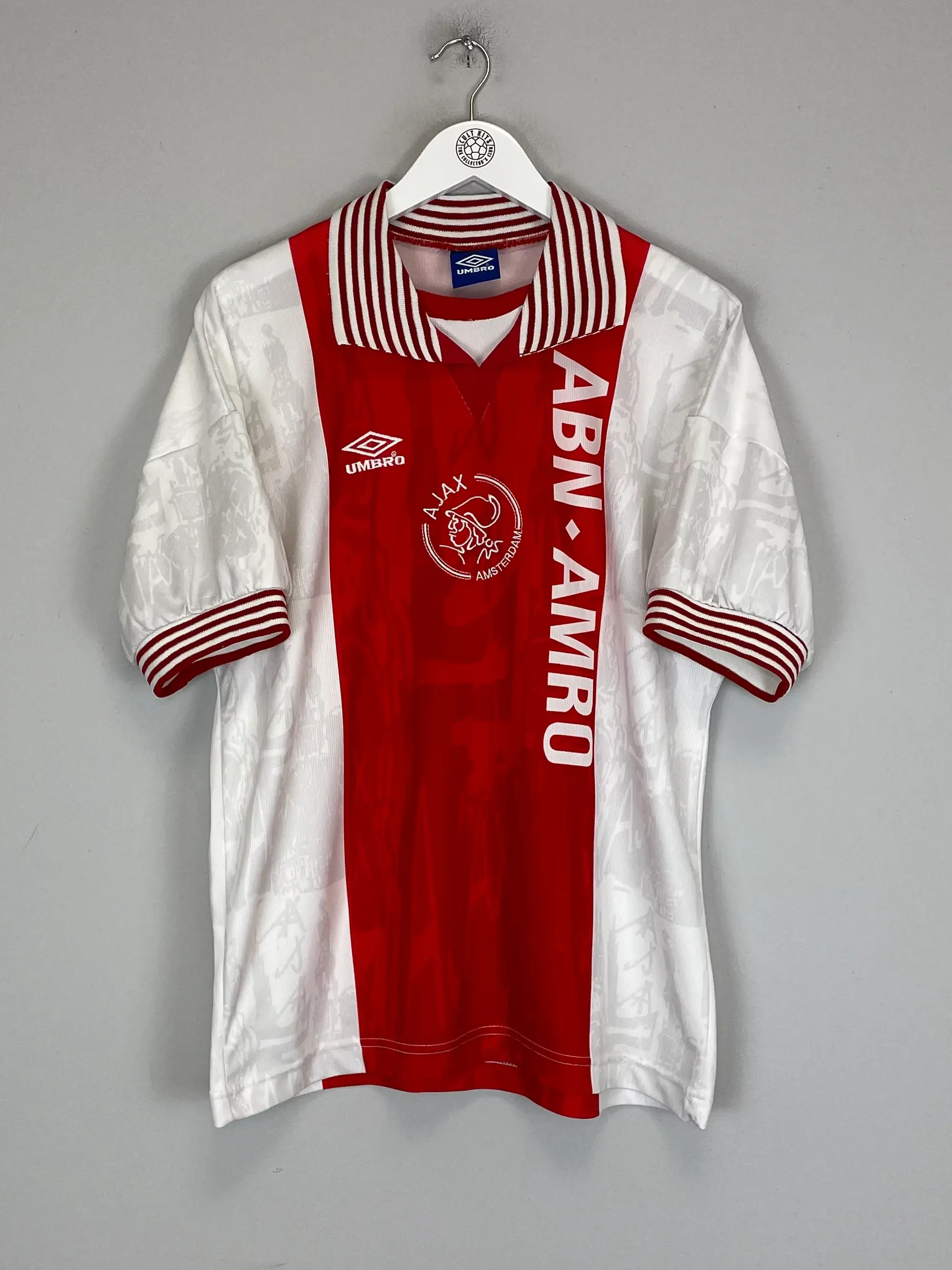 1996/97 AJAX LITMANEN #10 HOME SHIRT (L) UMBRO | Cult Kits