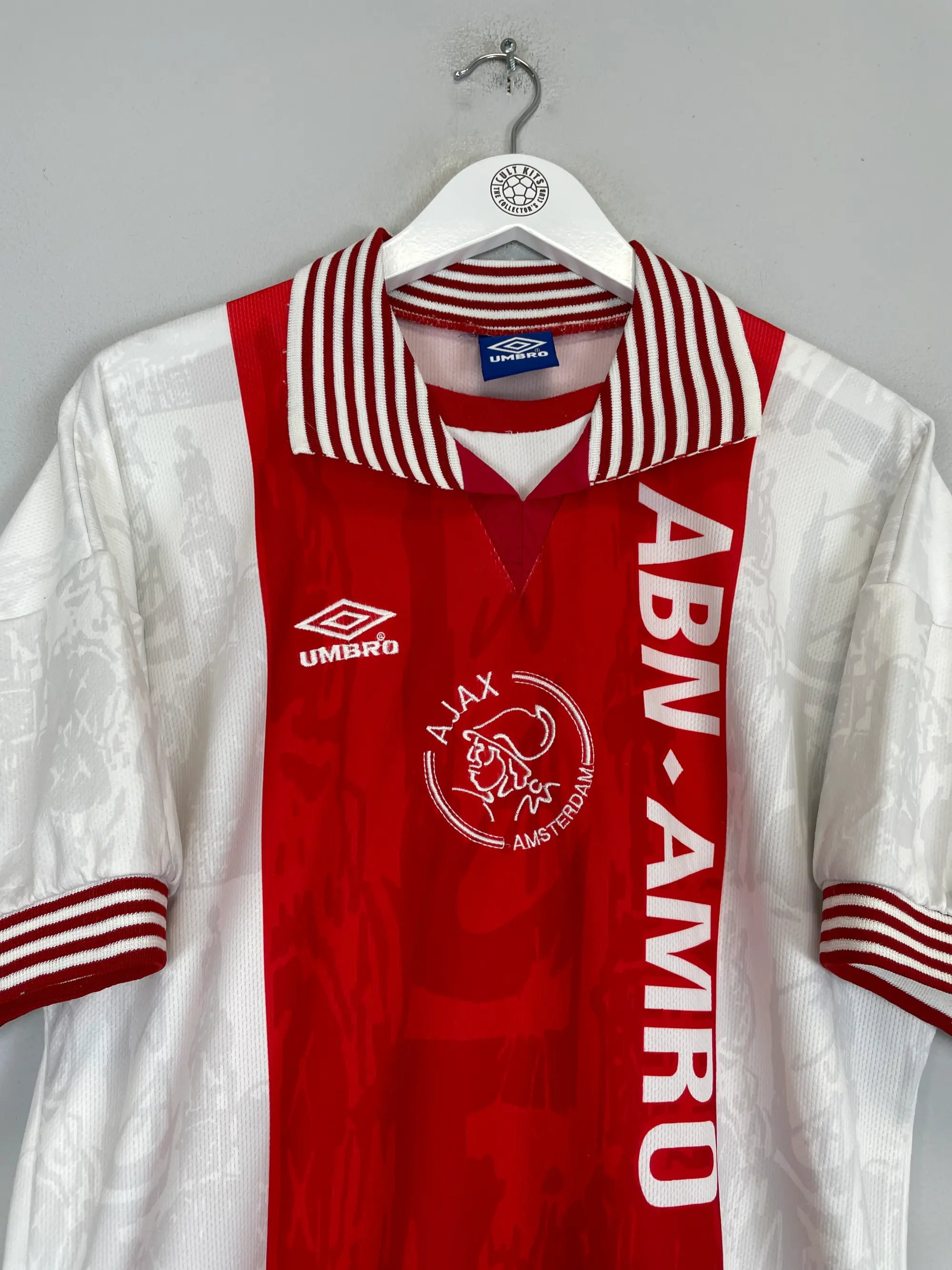 1996/97 AJAX LITMANEN #10 HOME SHIRT (L) UMBRO | Cult Kits